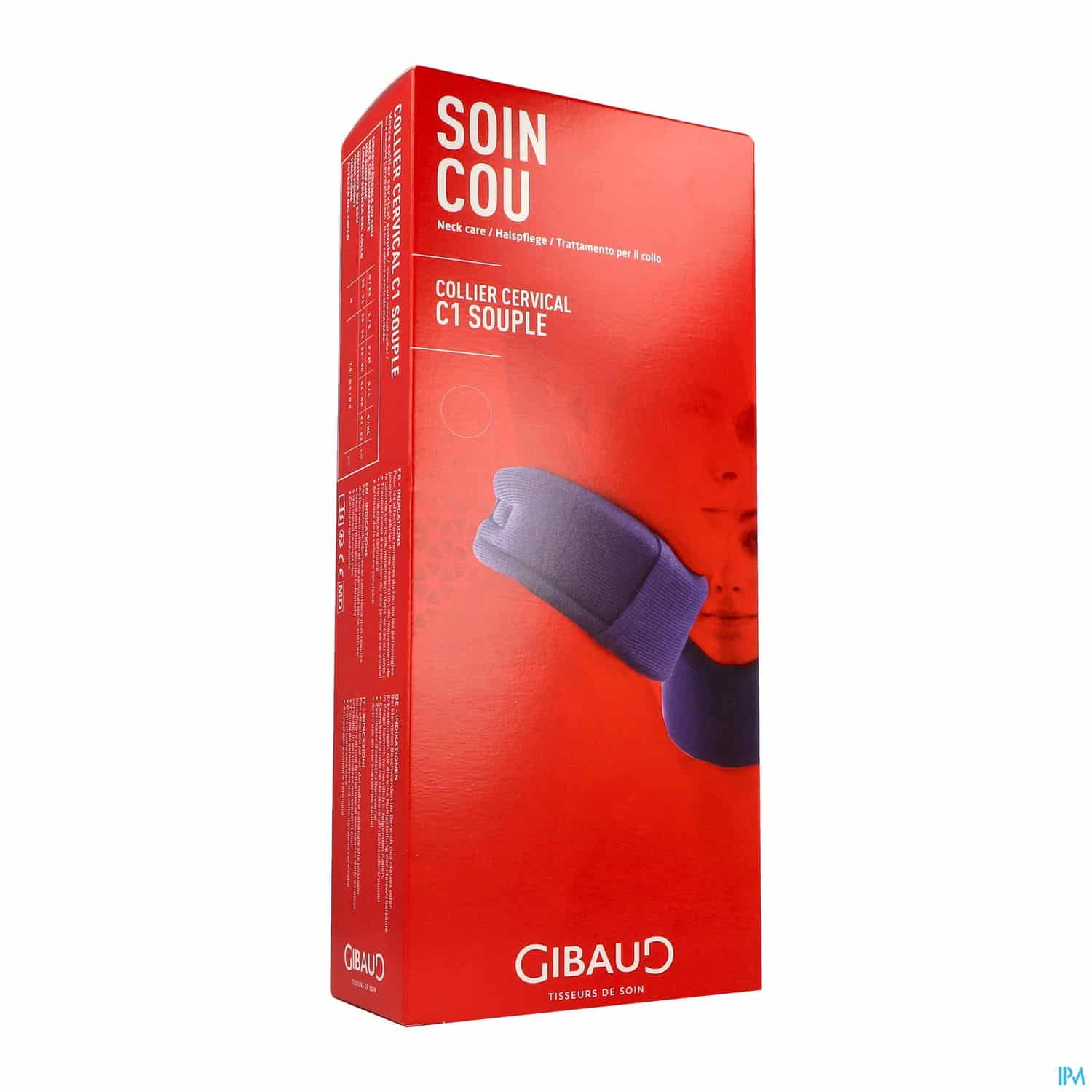 COL/CERV C1 GIBAUD H7,5 BLEU MAR 2
