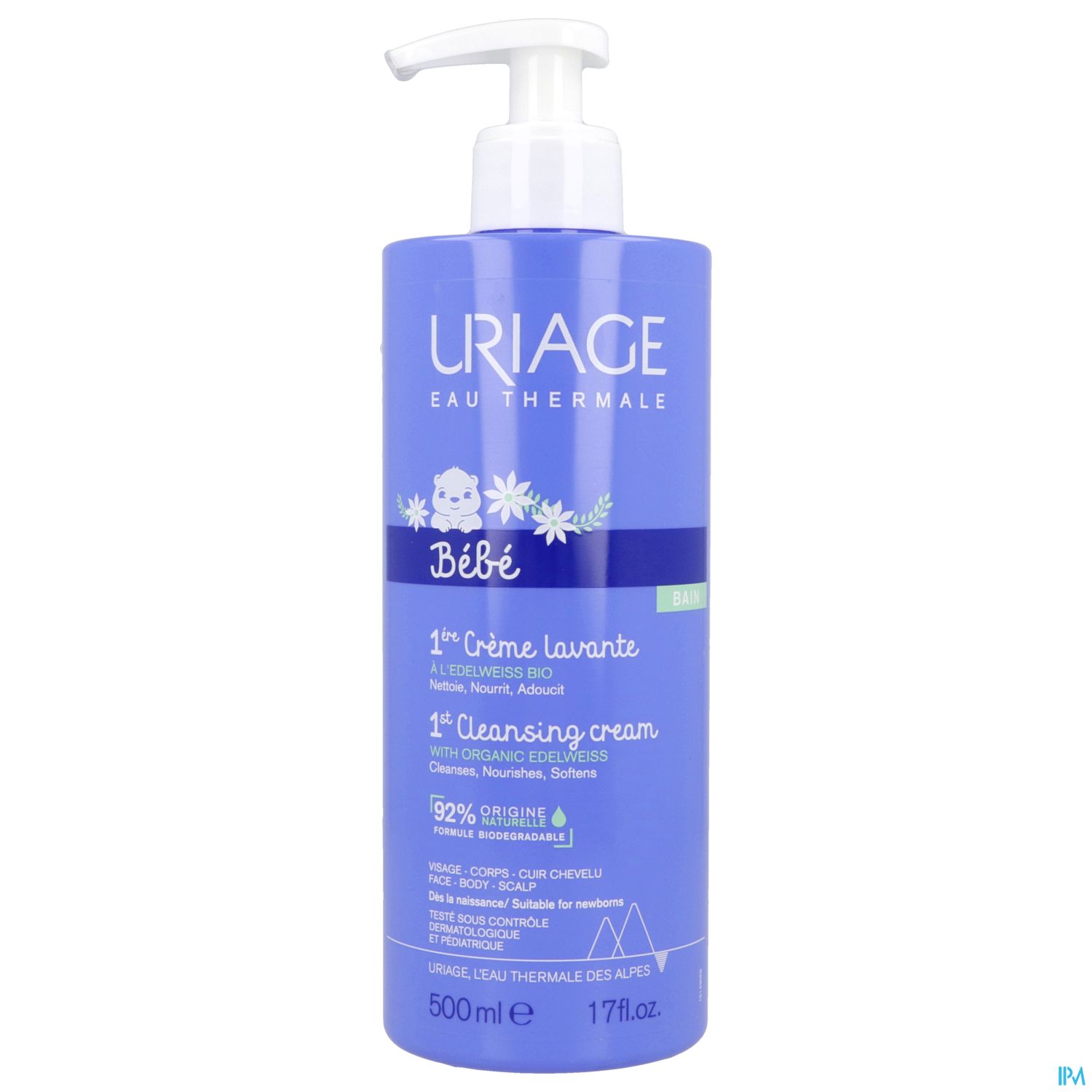 URIAGE BEBE 1ERE CR LAVANTE 500ML