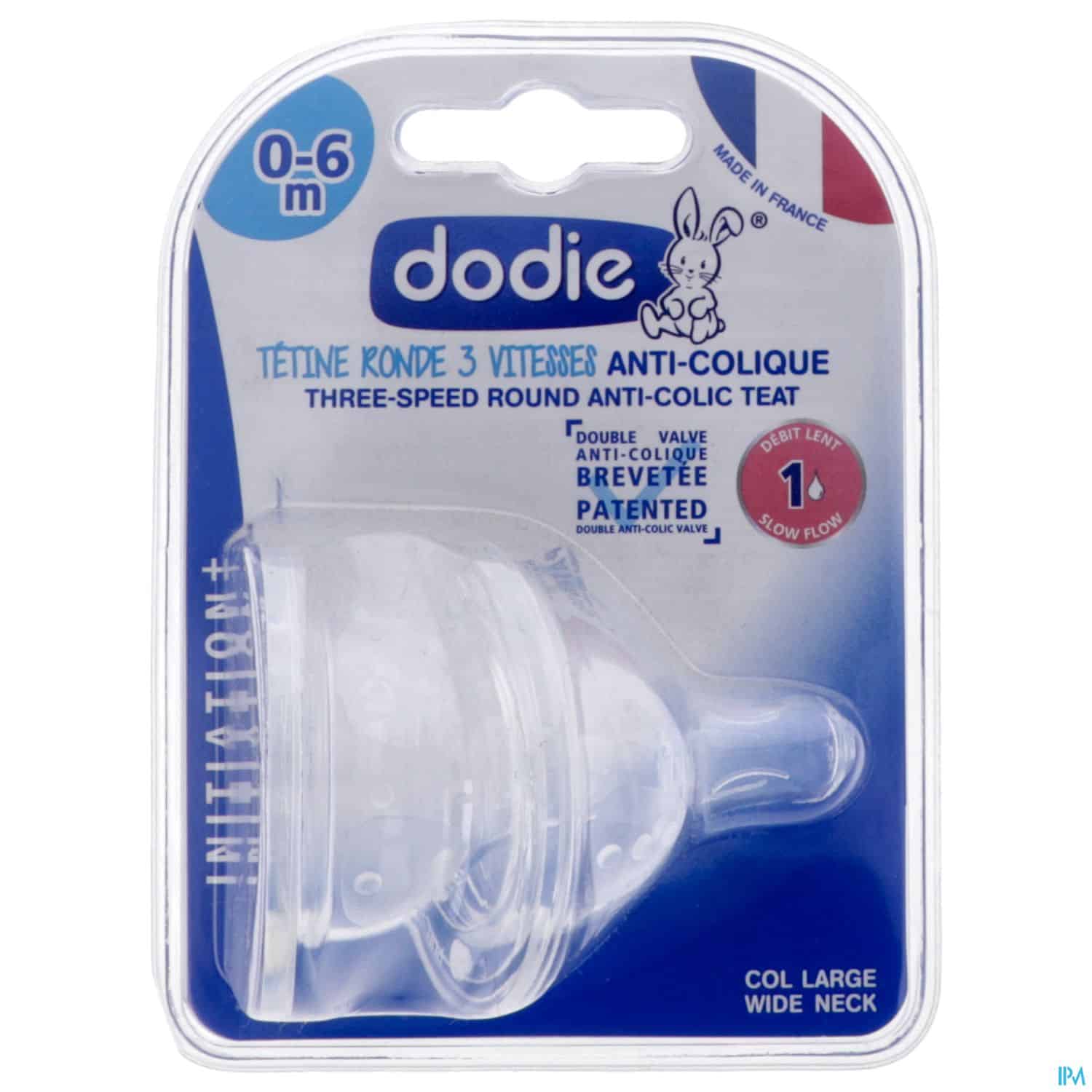 DOD TET INIT+ ROND 0-6M SIL DEB 1