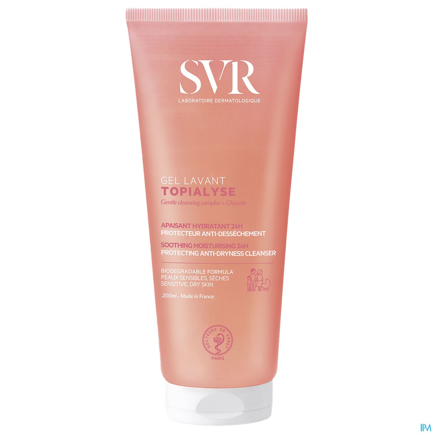 SVR TOPIALYSE GEL LAV 200ML SVR TOPIALYSE GEL LAV 200ML
