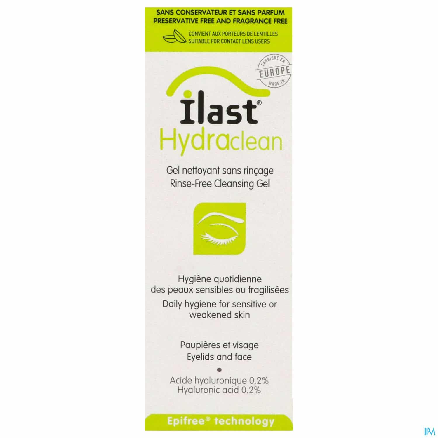 ILAST HYDRACLEAN GEL PAUP 50ML