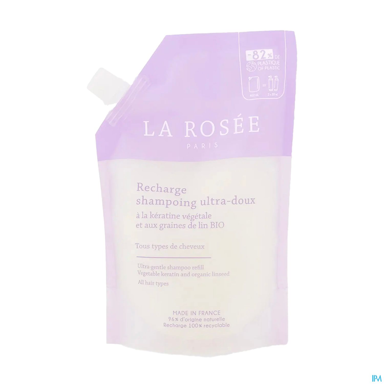 LA ROSEE SH ULTRA DOUX RECH 400ML