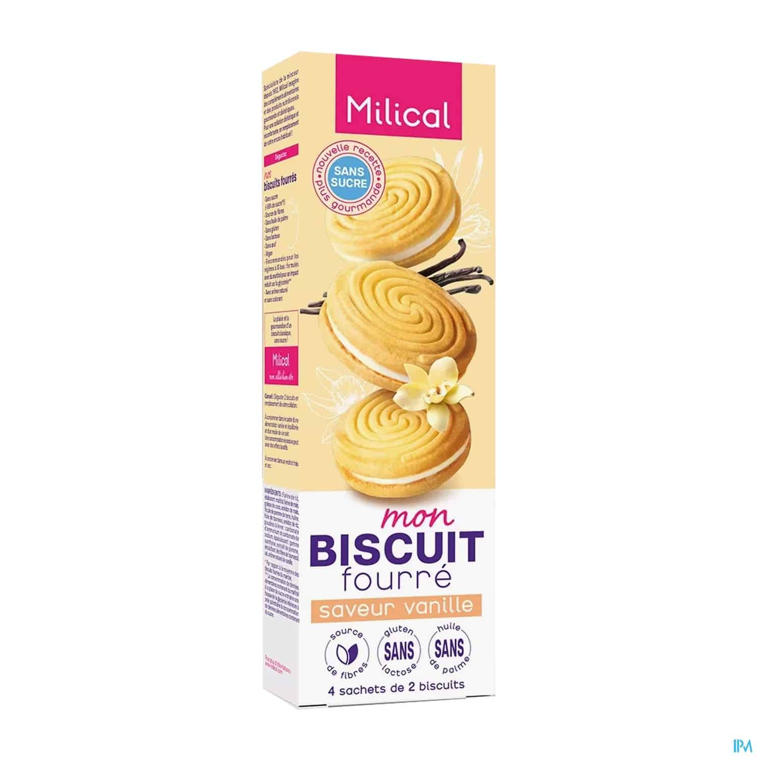 MILICAL MON BISCUIT FOURRE VANIL 8