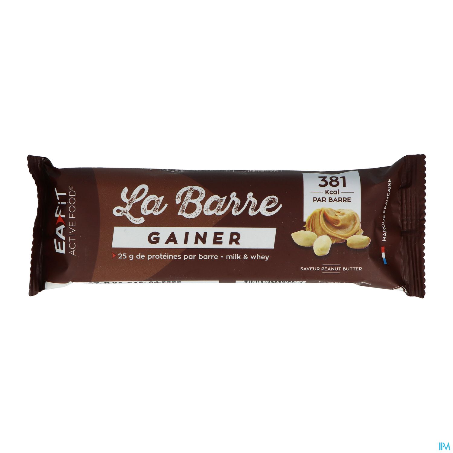EA-FIT LA BARRE GAINER PEANUT 90G EA-FIT LA BARRE GAINER PEANUT 90G – Image 5
