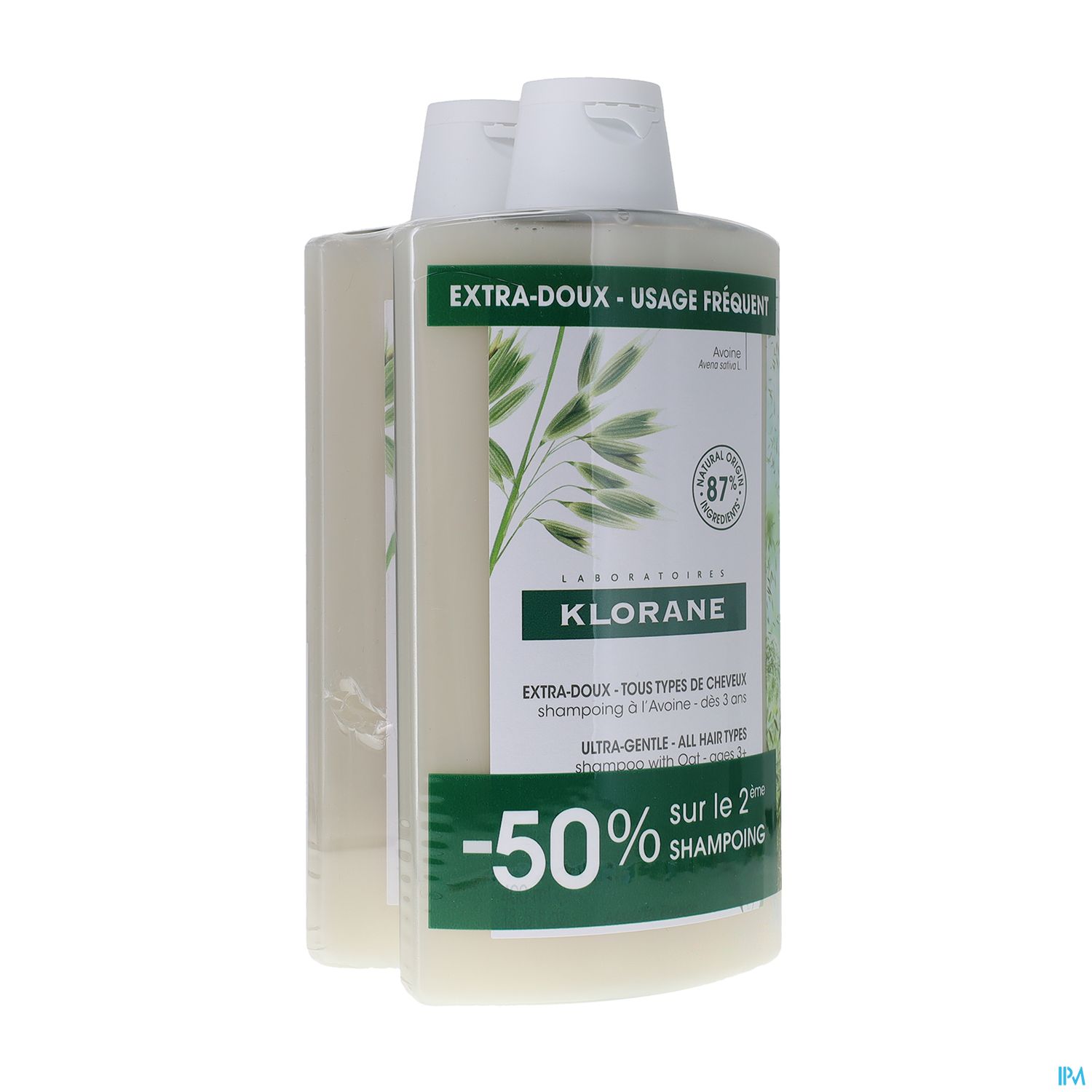 KLORANE SH AVOINE 400ML X2