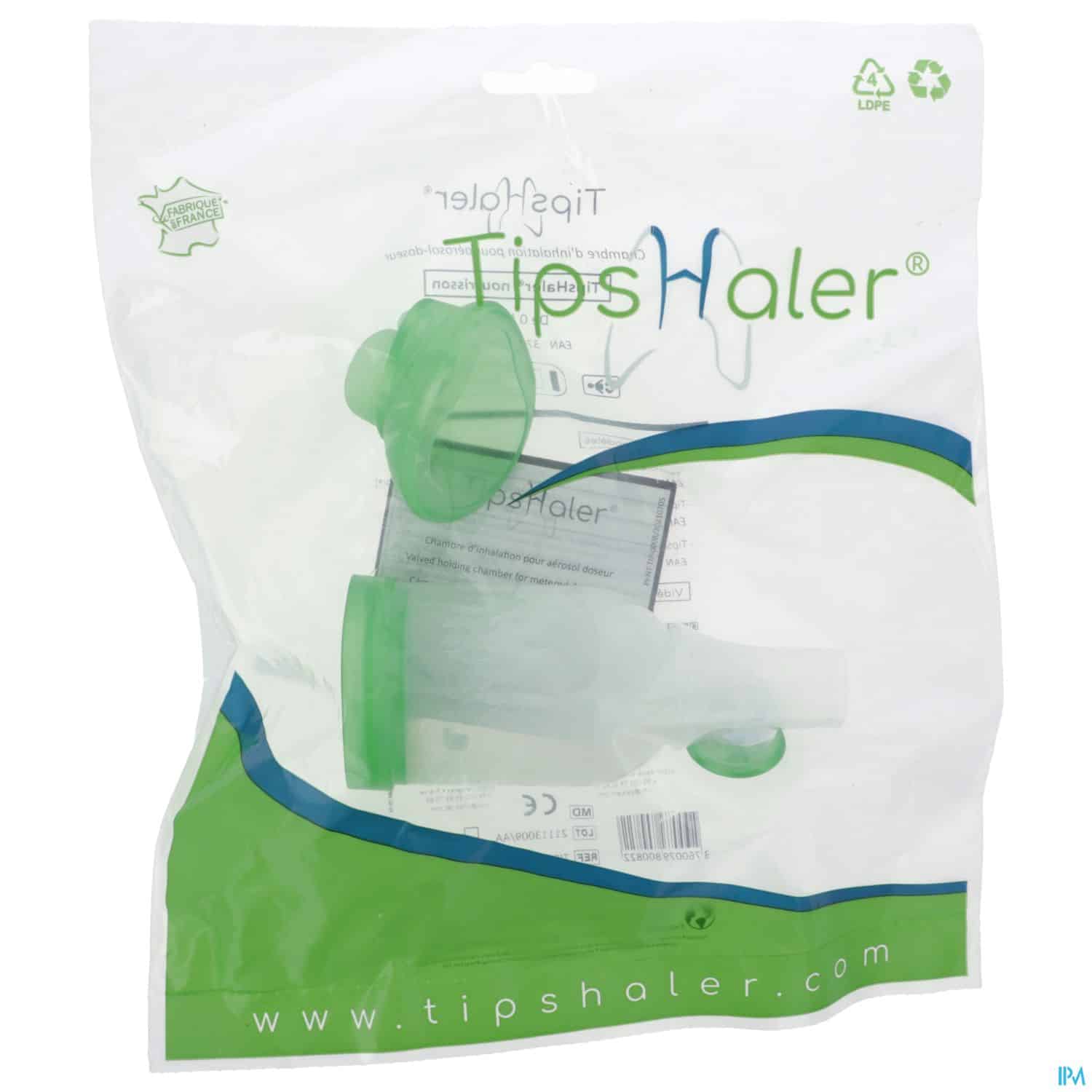 TIPS-HALER CH/INH+MASQ NOURRISSON