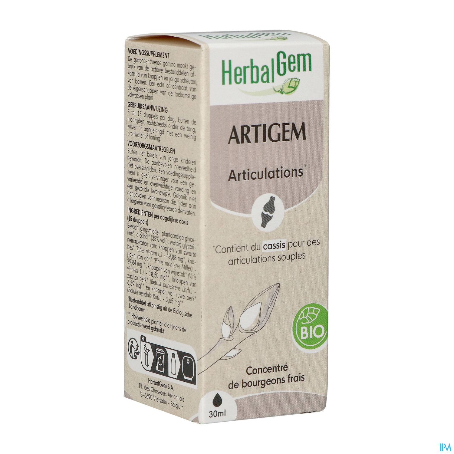 HERBALGEM ARTIGEM BIO 30ML