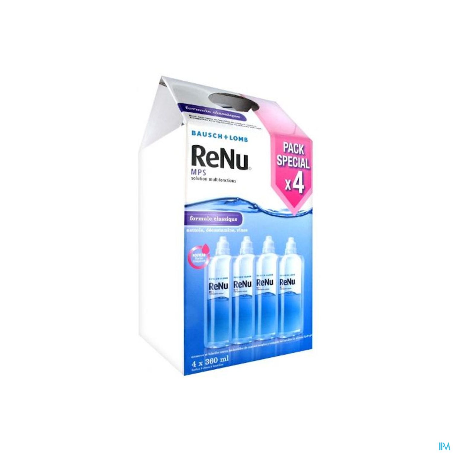 RENU MPS PACK ECO 360ML X4
