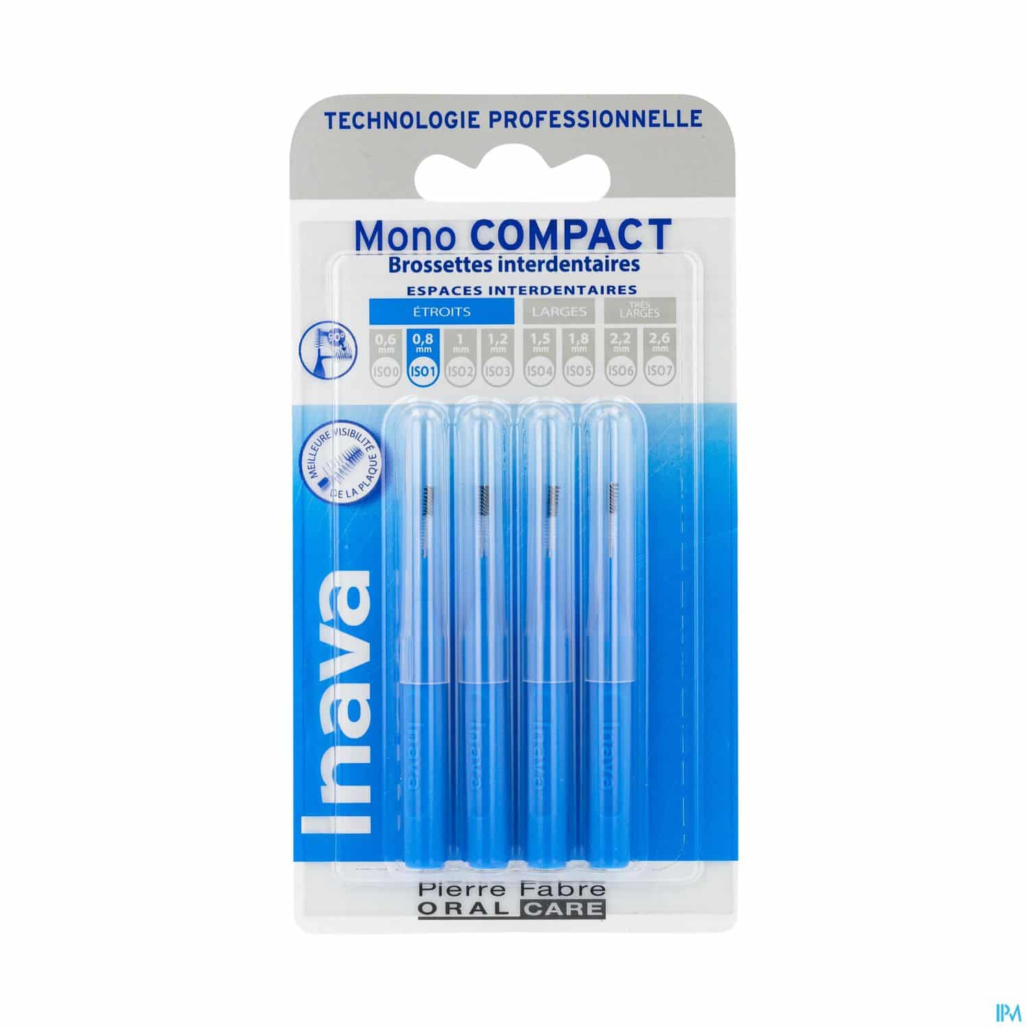 INAVA BROSSETTE MONO COMP BLEU 4