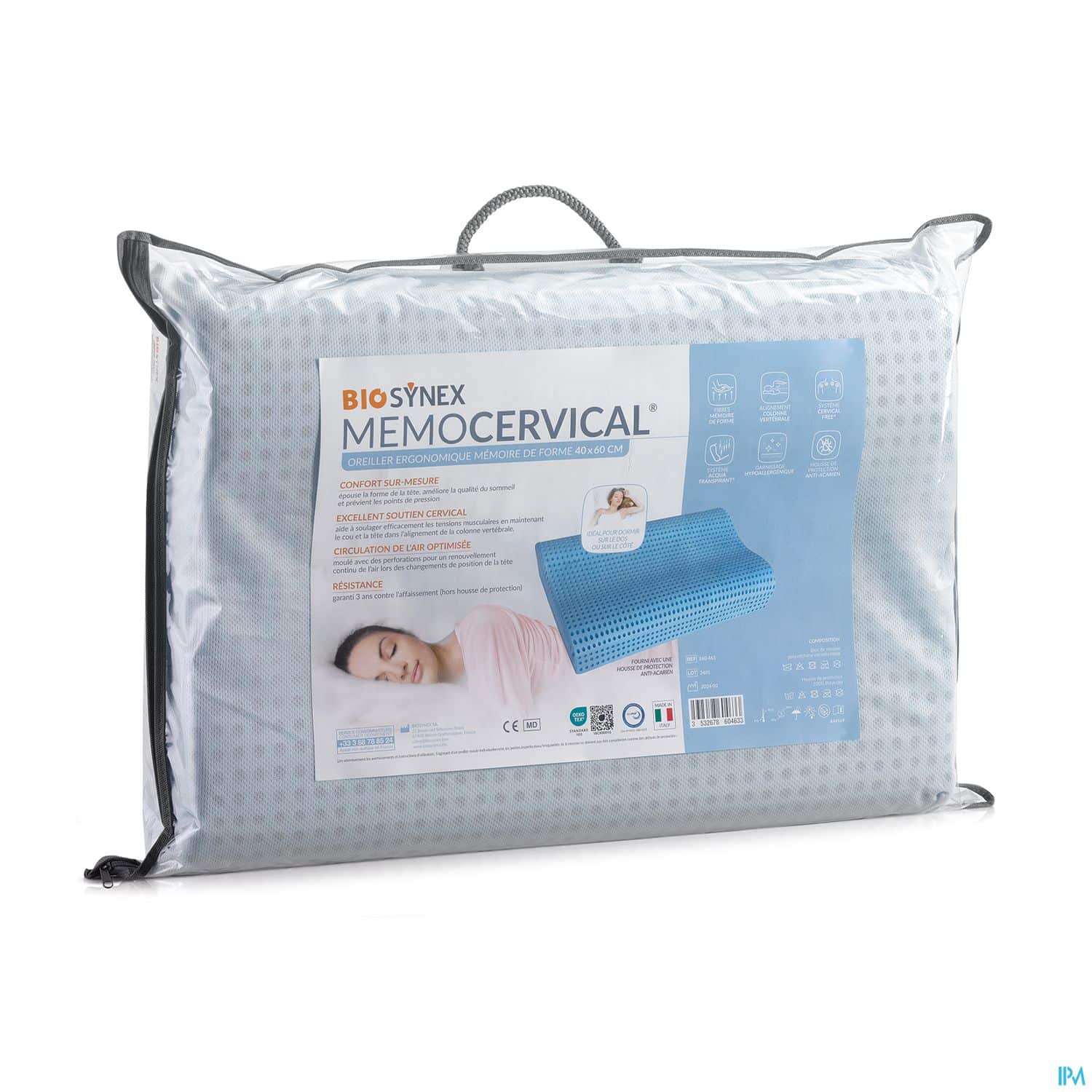 BIOSYNEX OREILL MEMOCERVICAL BLEU