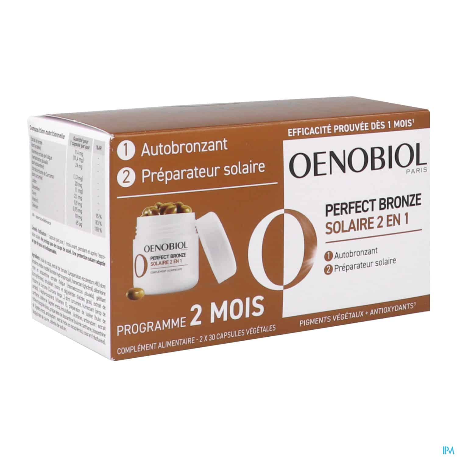 OENOBIOL PERFECT BRONZ 2/1CAPS30X2 OENOBIOL PERFECT BRONZ 2/1CAPS30X2