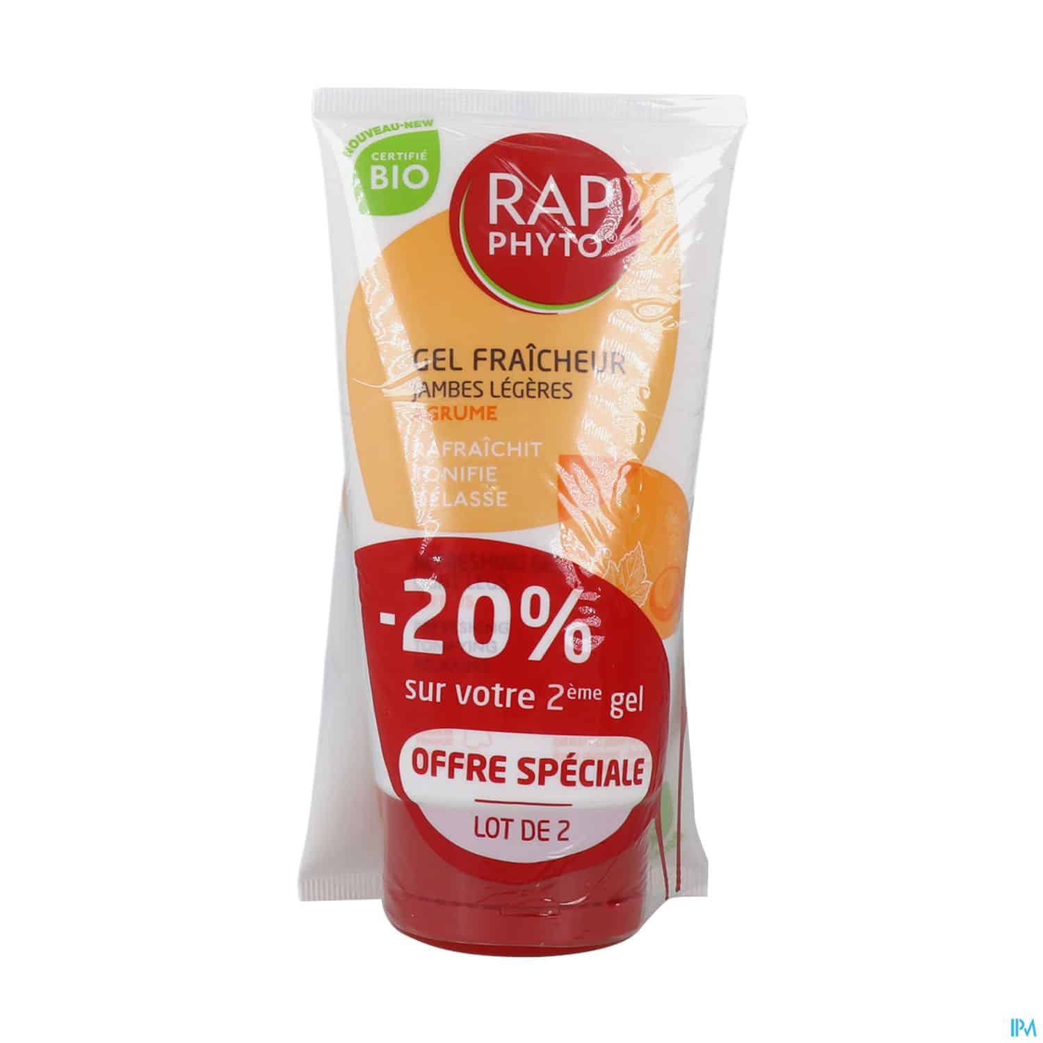 RAP PHYTO GEL FRAI BIO AGR 150MLX2