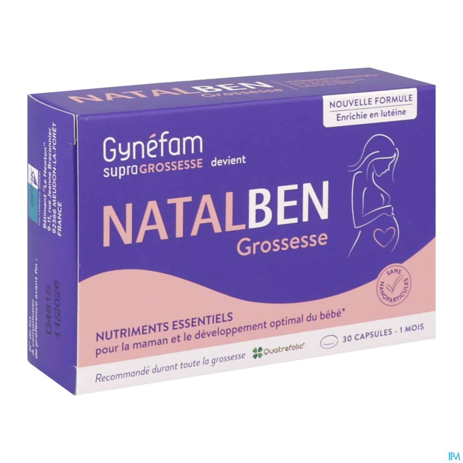 NATALBEN GROSSESSE CAPS 30