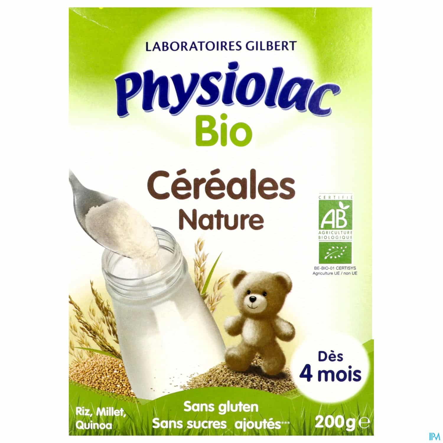PHYSIOLAC CEREALE BIO 200G
