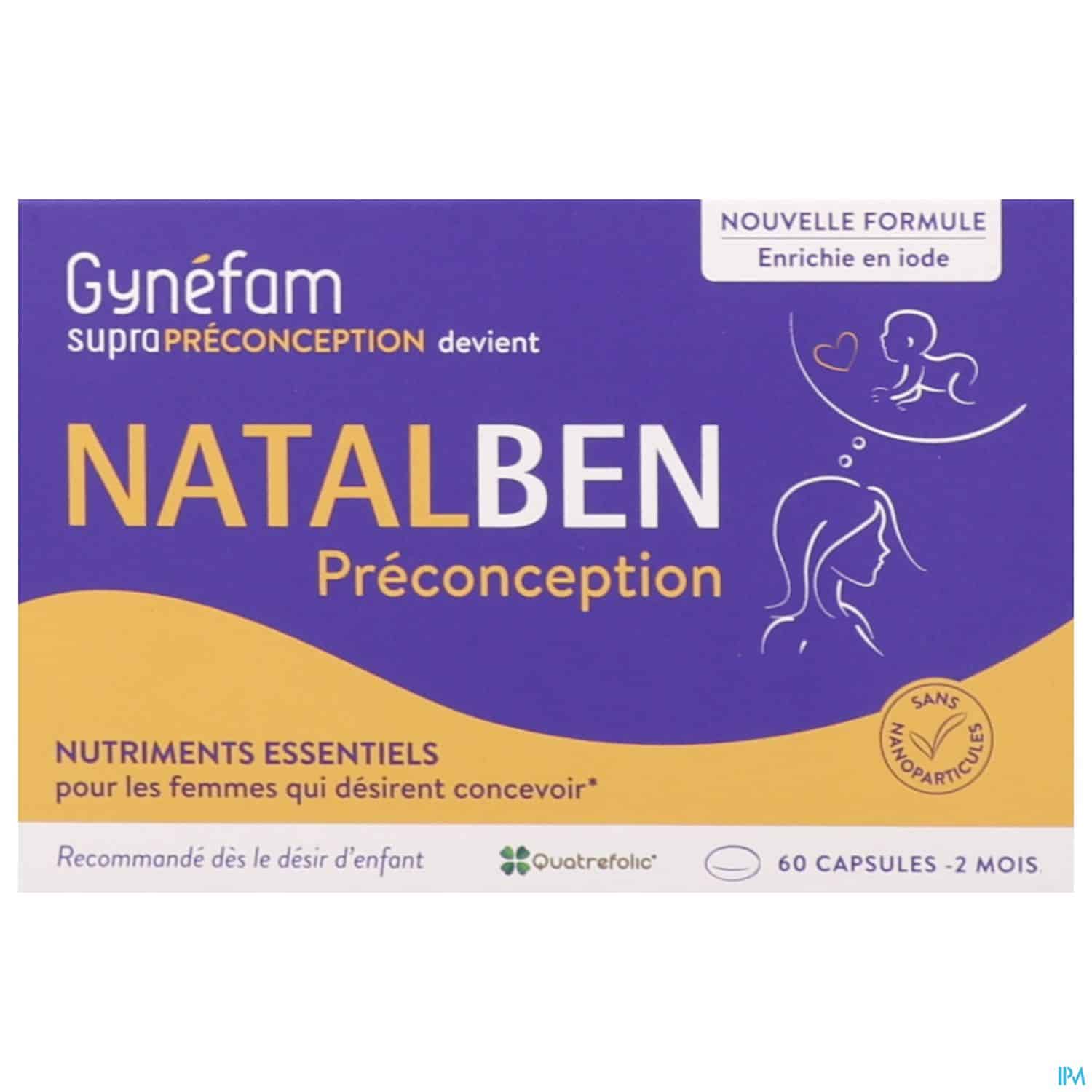 NATALBEN PRECONCEPTION CAPS 60 NATALBEN PRECONCEPTION CAPS 60 – Image 3