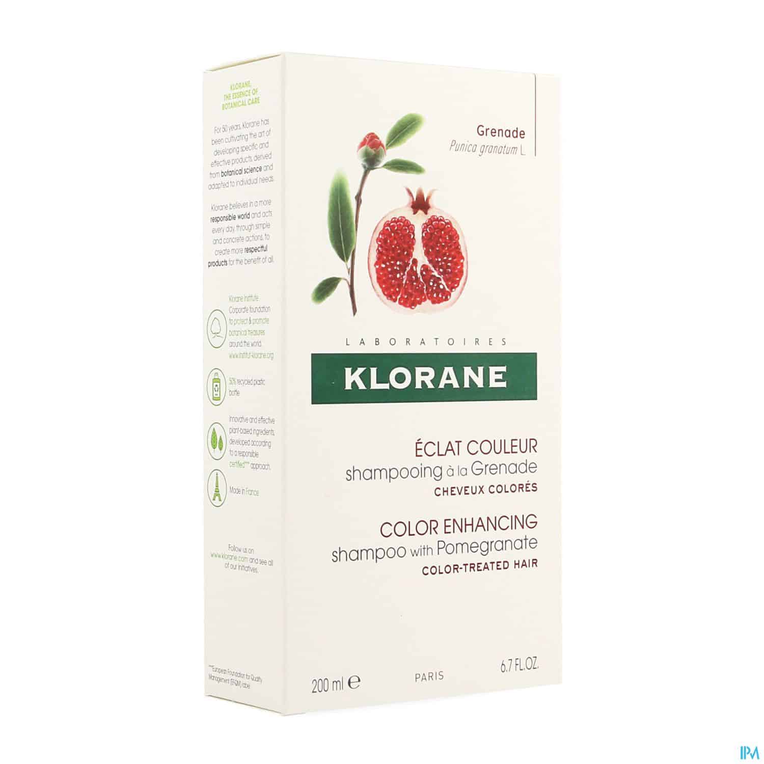 KLORANE SH GRENADE 400ML