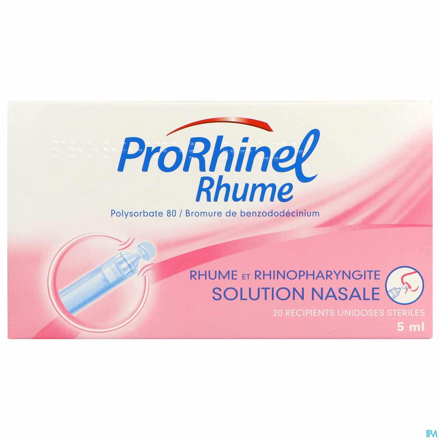 PRORHINEL RHUME SOL AMP 5ML 20