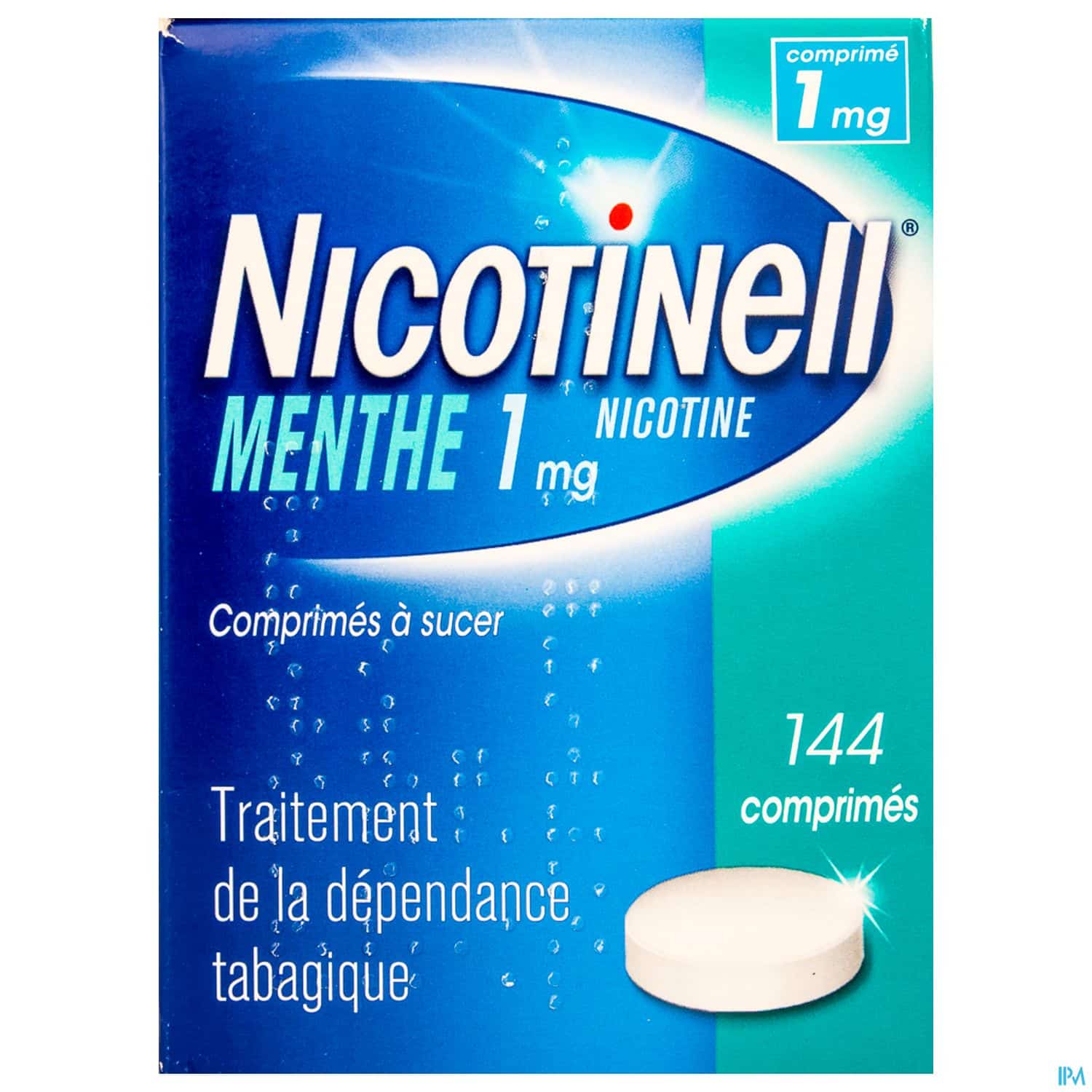 NICOTINELL 1MG CPR SUCER MENTHE144