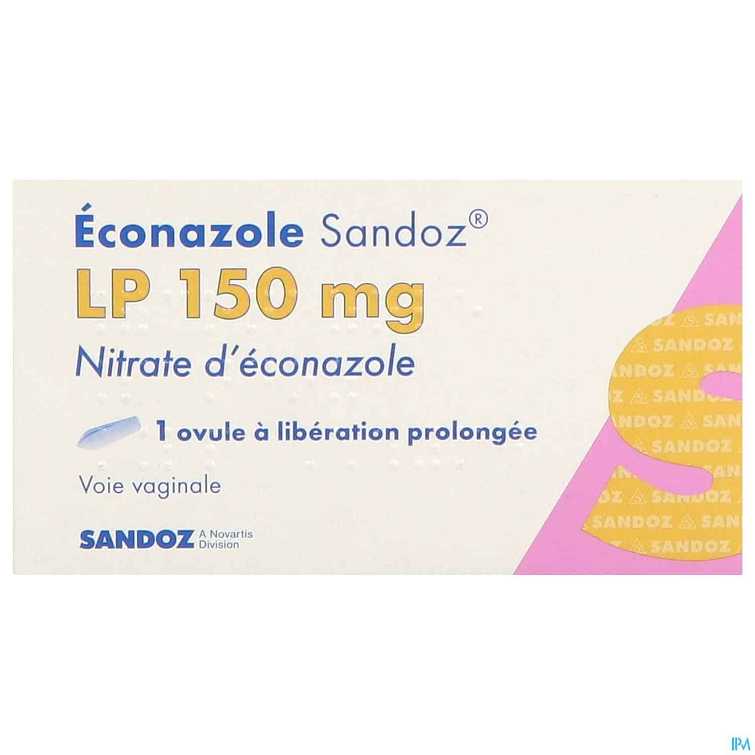 ECONAZOLE LP 150MG SANDOZ OVULE 1 ECONAZOLE LP 150MG SANDOZ OVULE 1 – Image 3