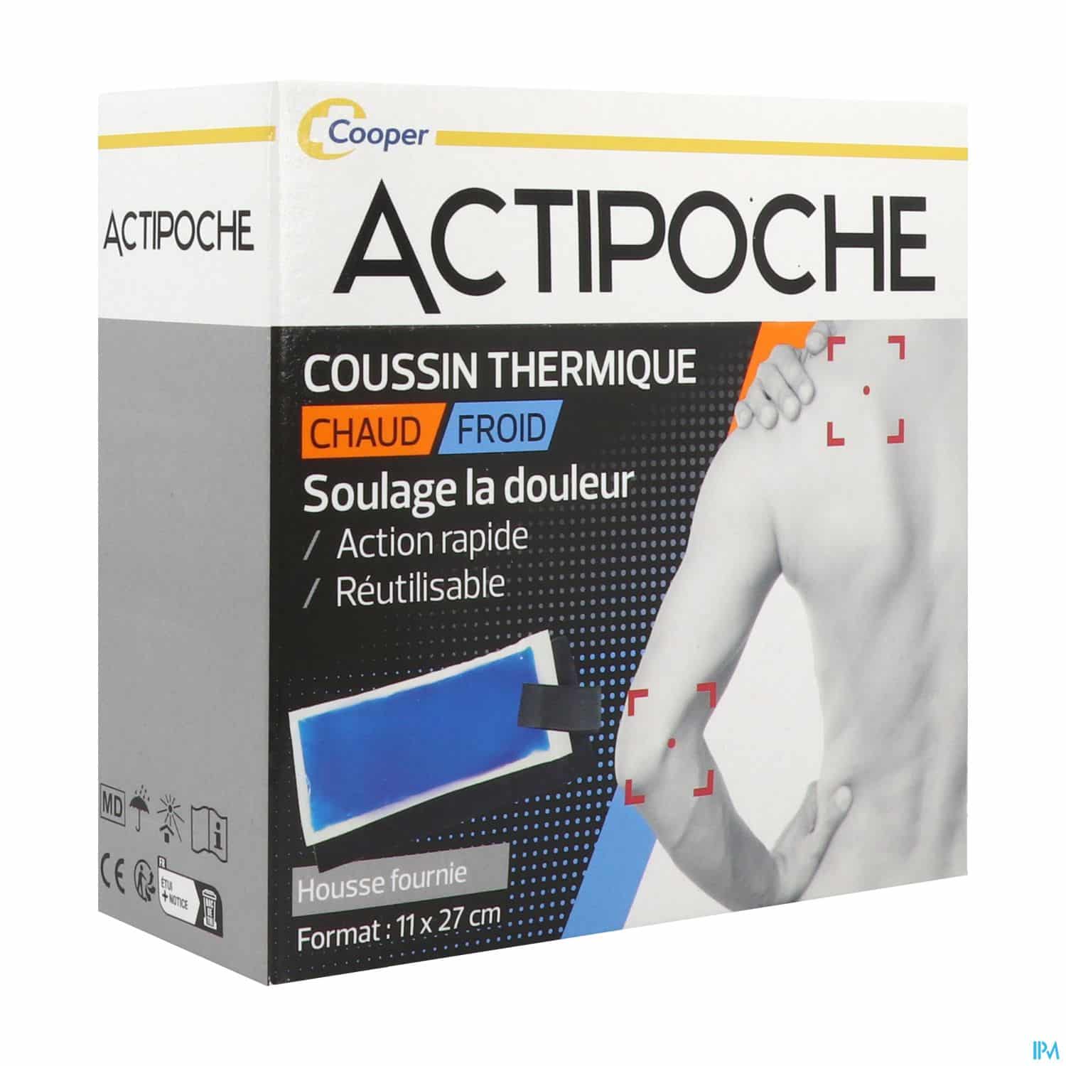 ACTIPOCHE COUSSIN MM 11X27CM