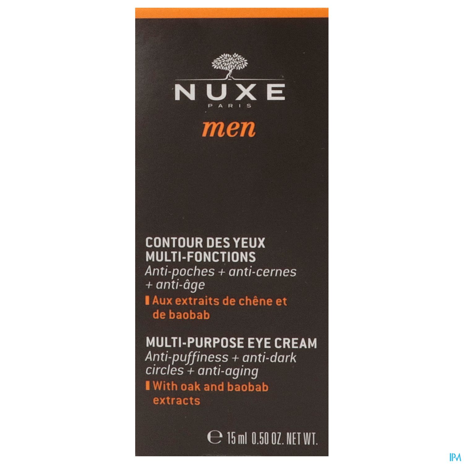 NUXE MEN CONTOUR YEUX FL POMPE15ML