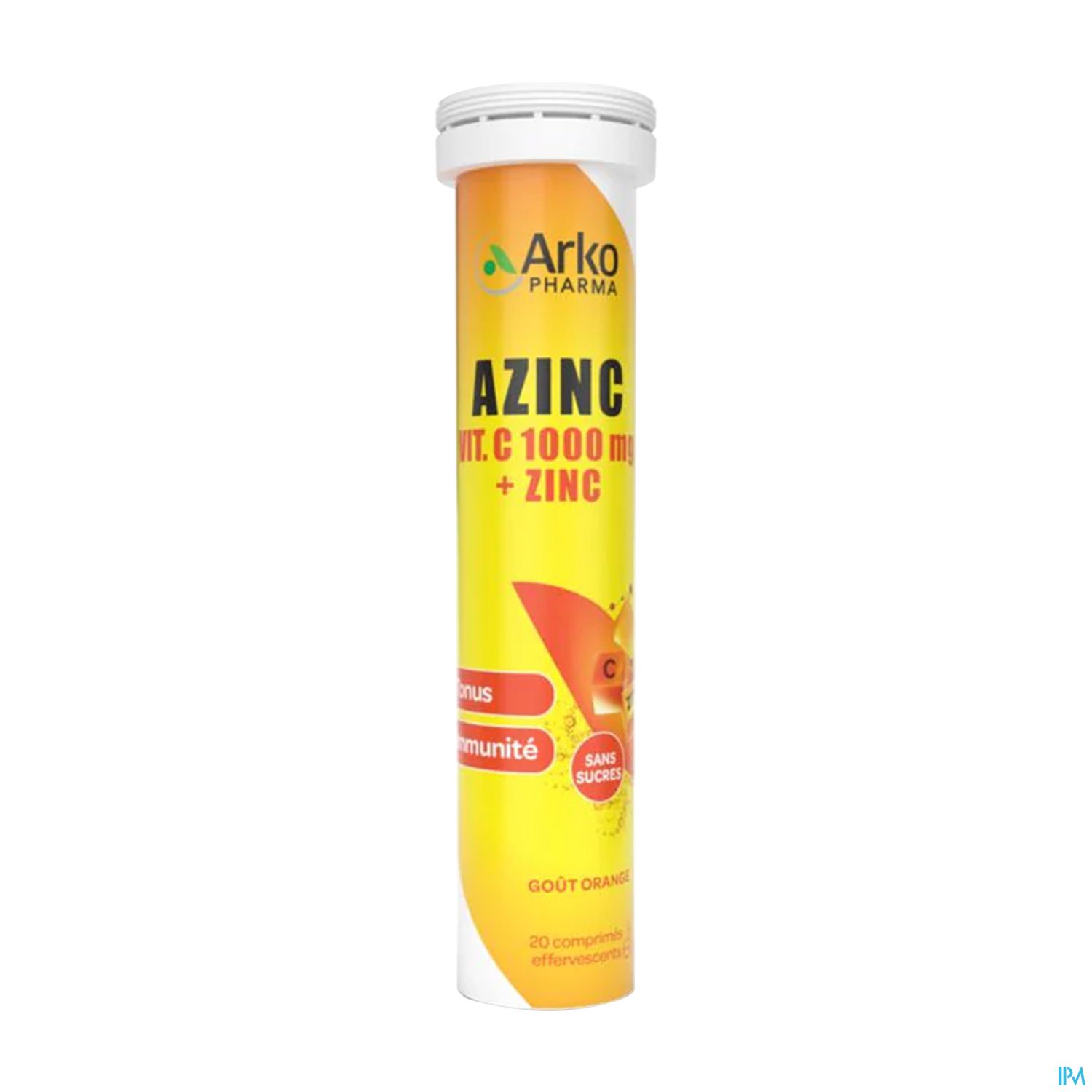 AZINC VIT C 1000MG+ZINC CPR EFF 20