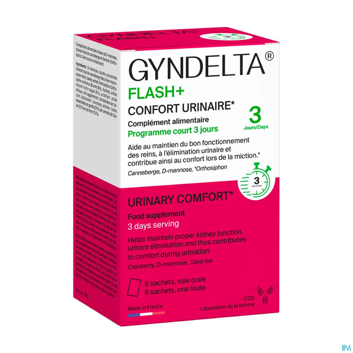 GYNDELTA FLASH + SACHET 6