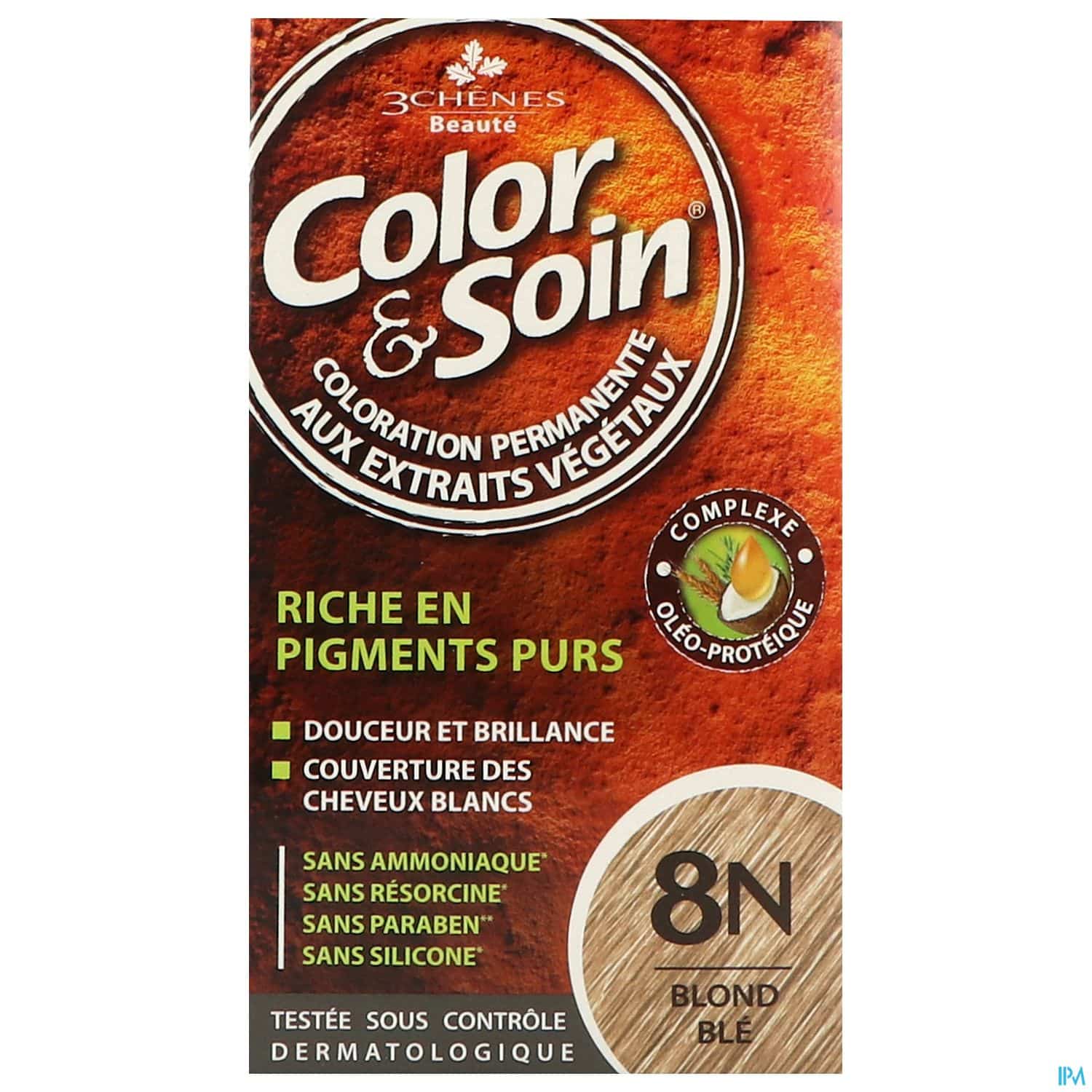 3 CHENES COLOR/SOIN BL BLE 8N