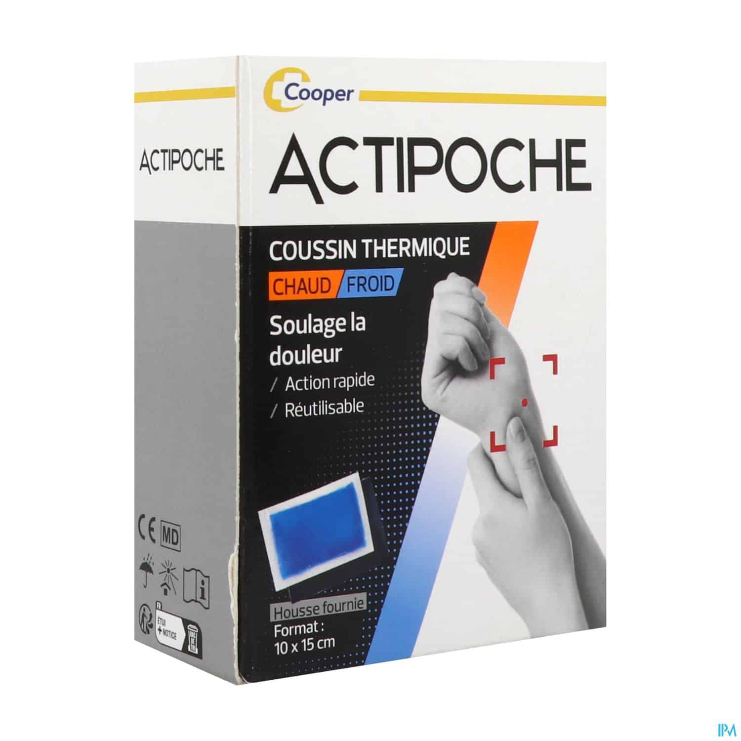 ACTIPOCHE COUSSIN PM 10X15CM