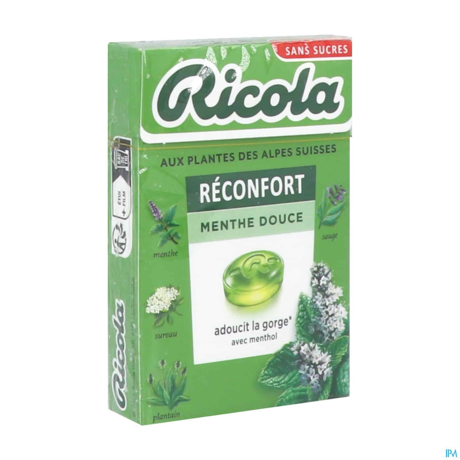 RICOLA RECONFORT MENTHE DOUCE 50G