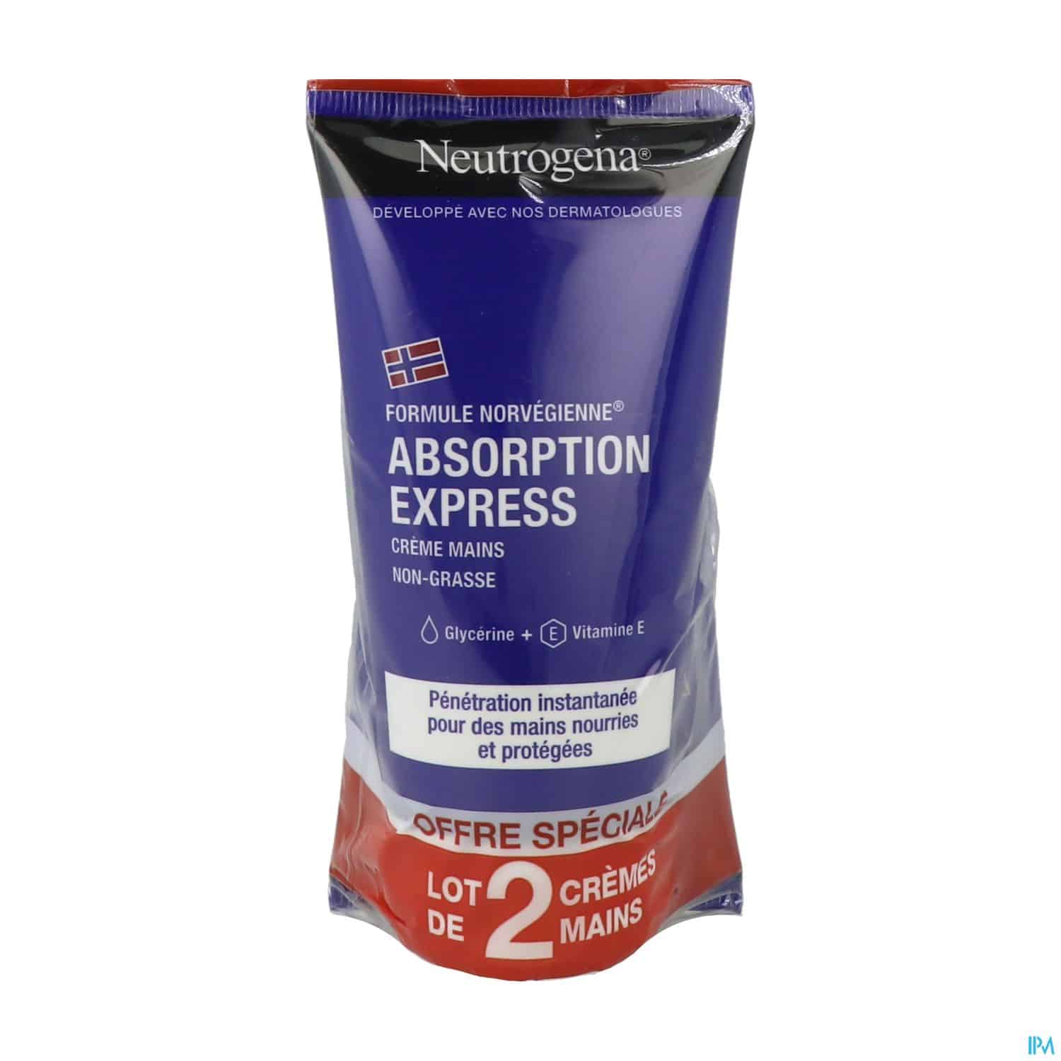 NEUTROGENA CR MAIN ABSORPTION 75X2
