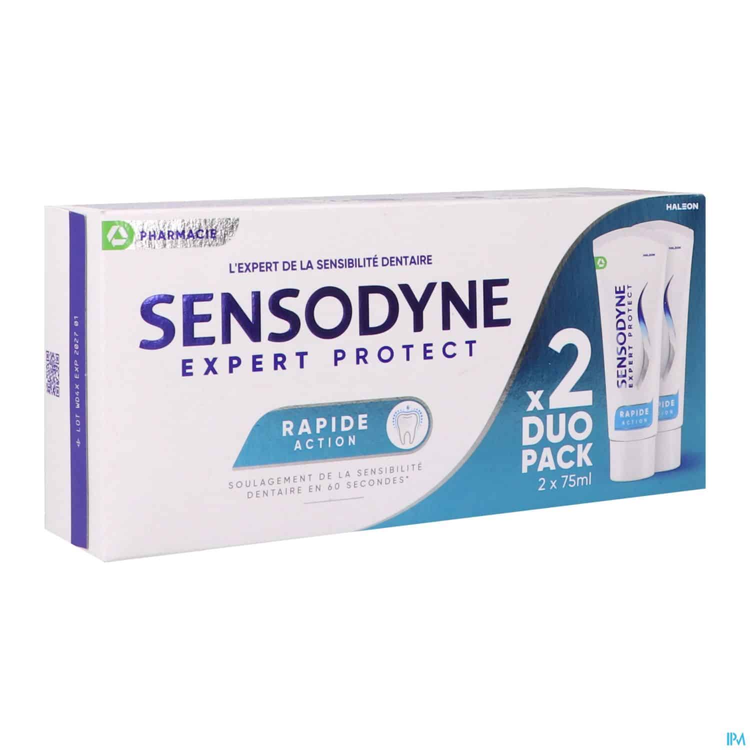 SENSODYNE DENT RAP ACTION PATE75X2
