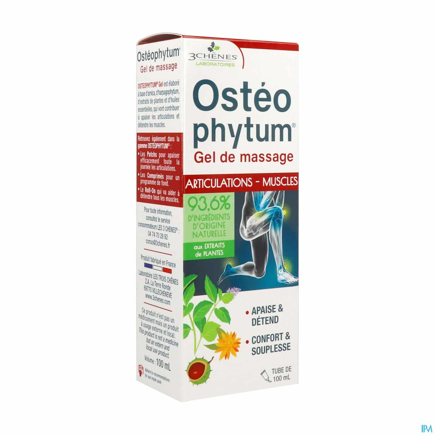 3 CHENES OSTEOPHYTUM GEL100ML