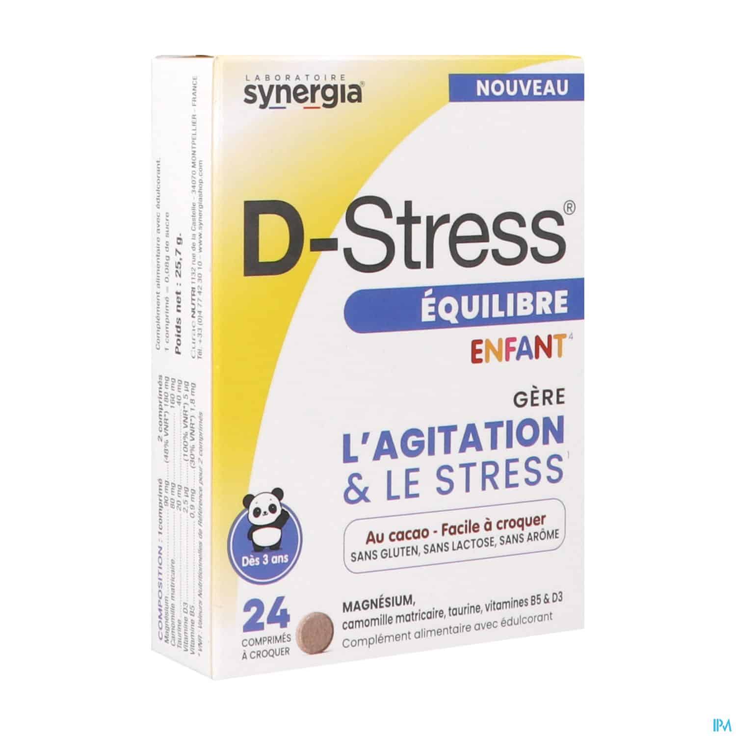 SYNERGIA D-STRESS EQUIL ENF CPR 24