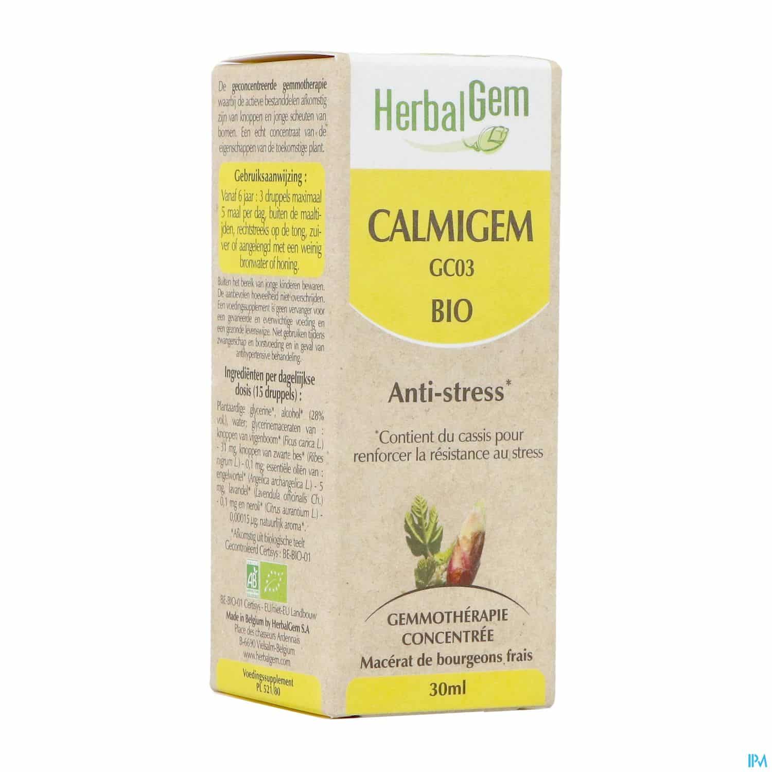 HERBALGEM CALMIGEM GC03 BIO 30ML