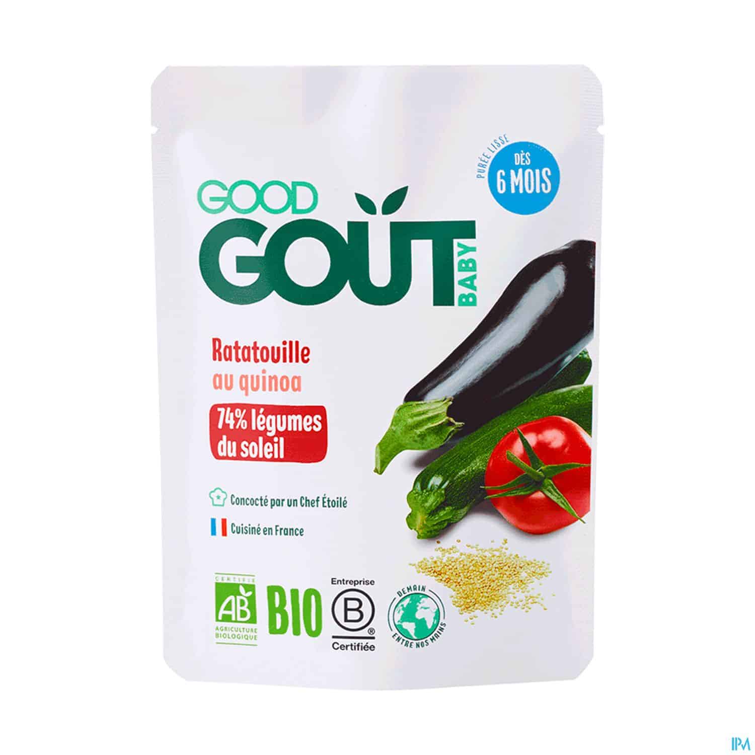 GOODGOUT RATATOUILLE DE QUINOA190G