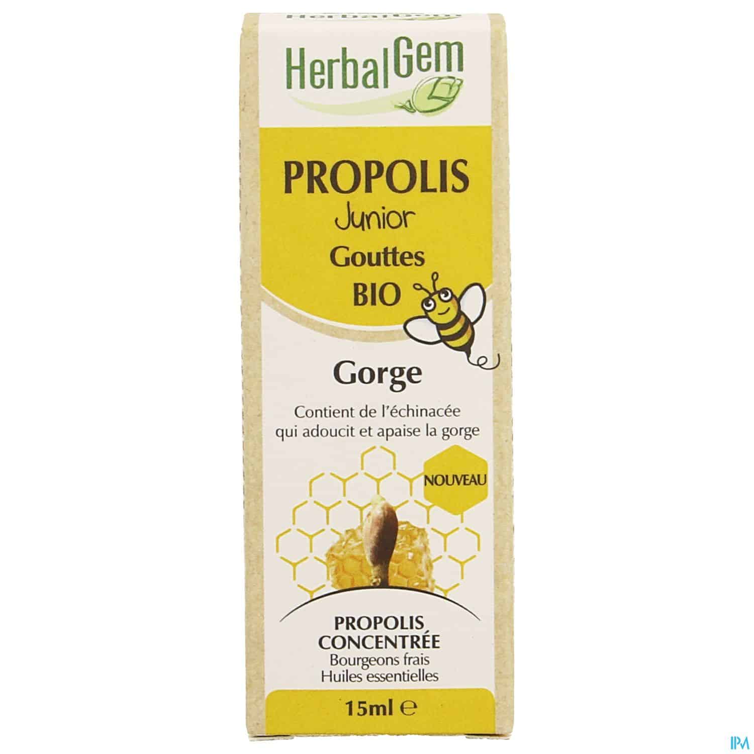 HERBALGEM PROPOLIS JUN BIO GTT15ML