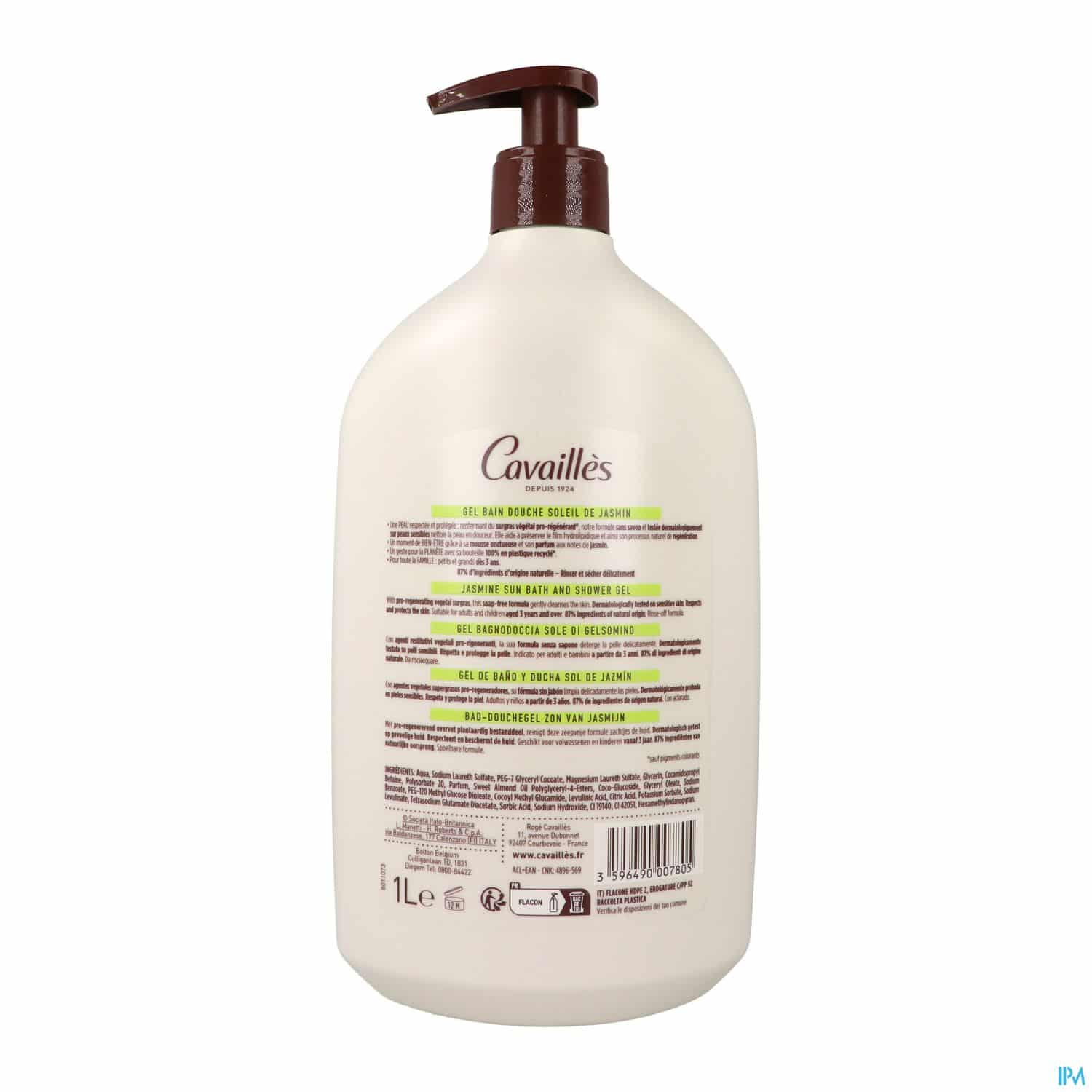 CAVAILLES BAIN DCH JASMIN 1L