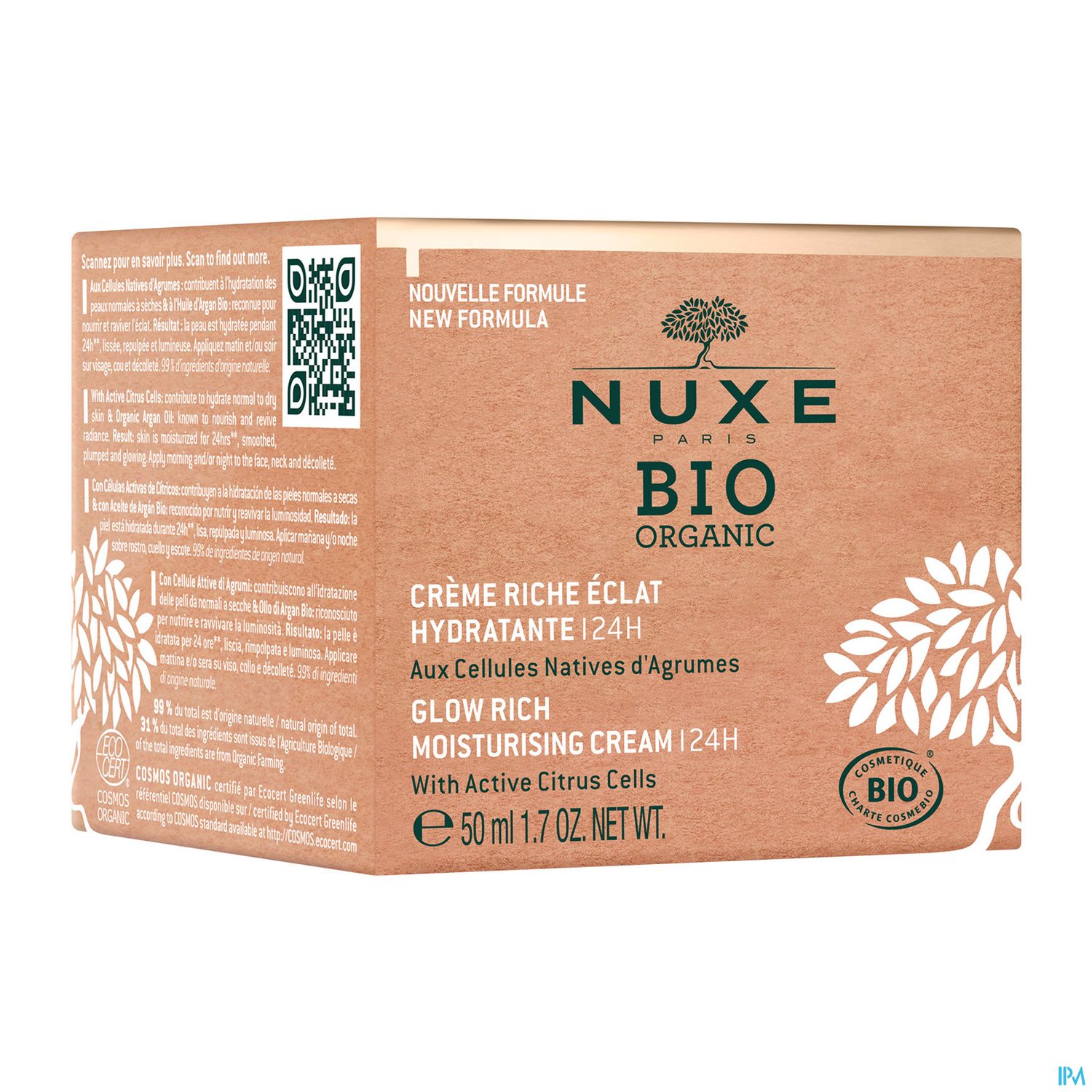 NUXE BIO CR RICHE HYDRA ECLAT 50ML