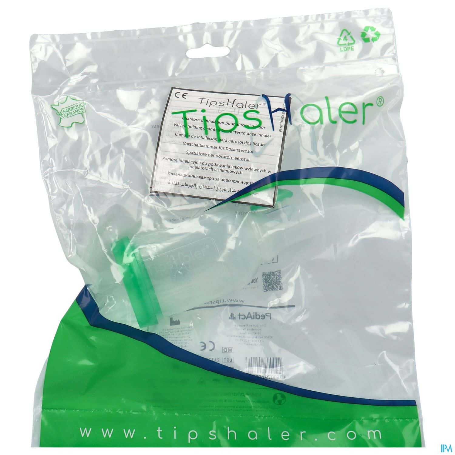 TIPS-HALER CH/INH S/MASQ ENF/ADULT