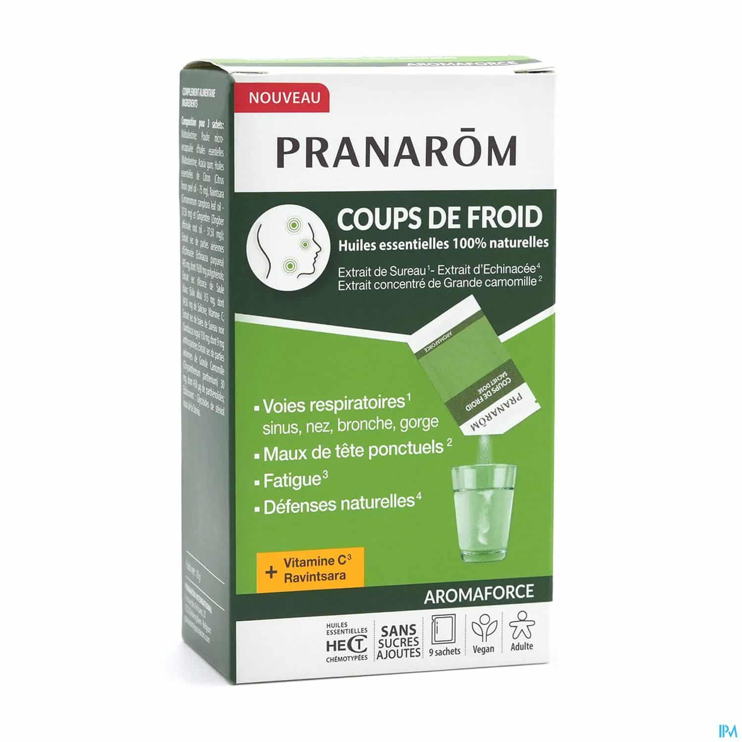 PRANAROM COUPS DE FROID SACHET 9