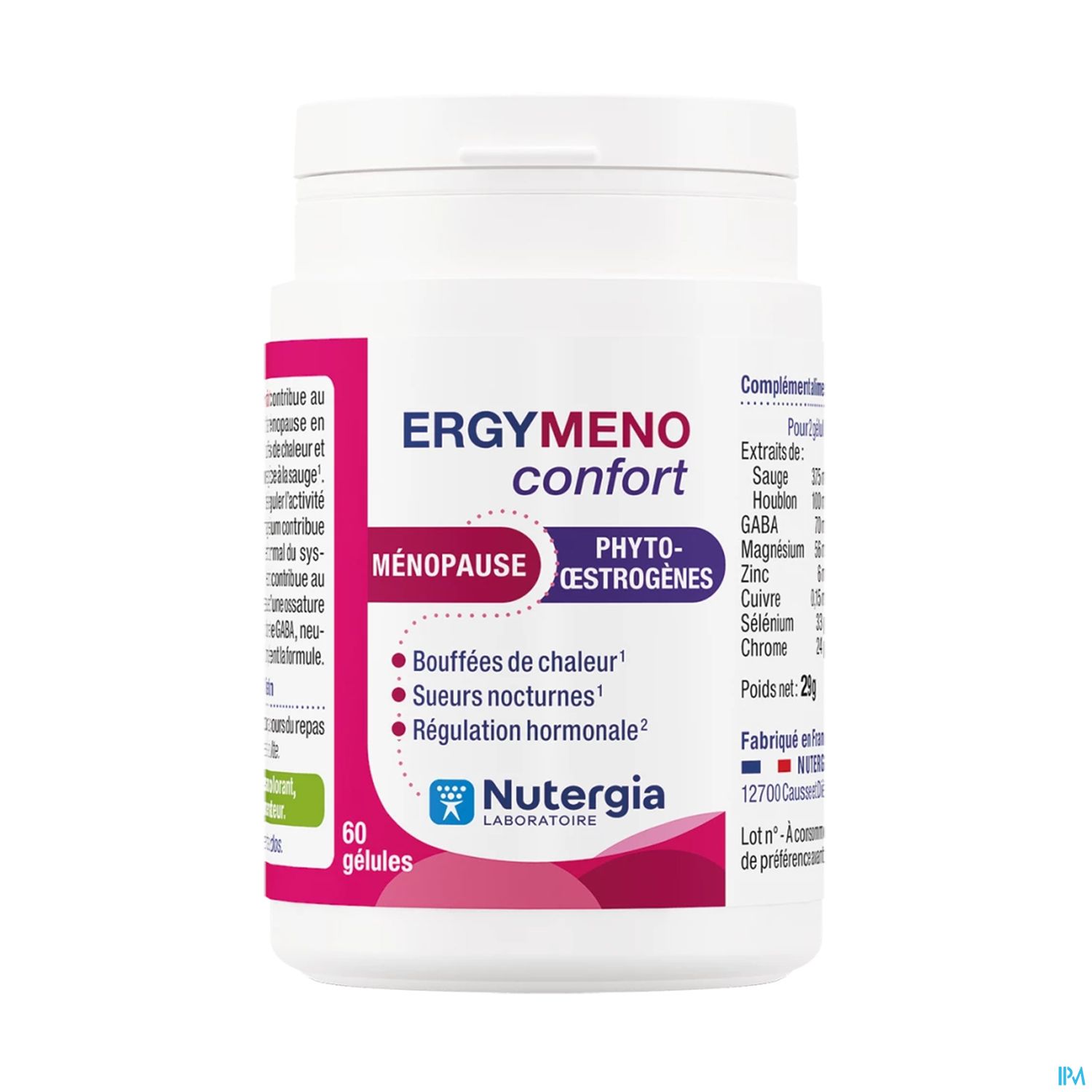 ERGYMENO CONFORT GELULE 60