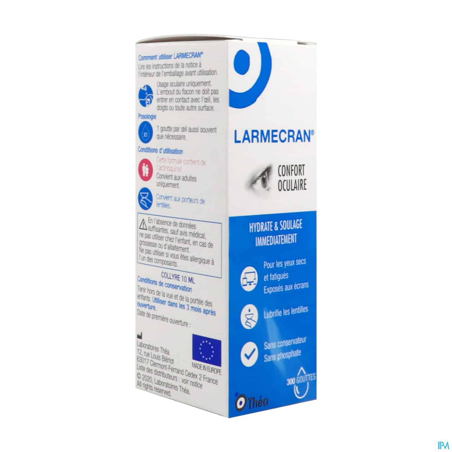 LARMECRAN CONFORT OCULAIRE GTT10ML