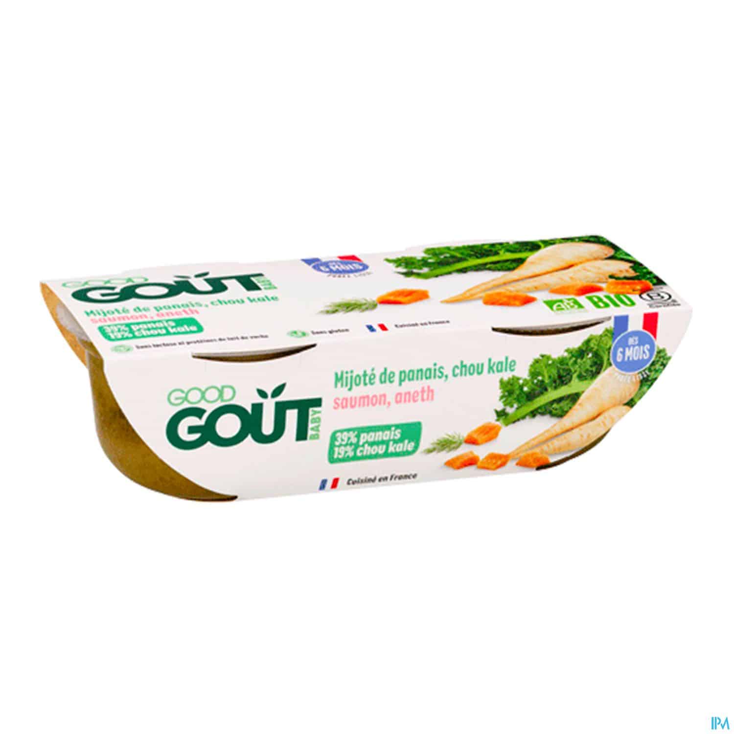 GOODGOUT PAN/CHOU KALE/SAUM 190G 2
