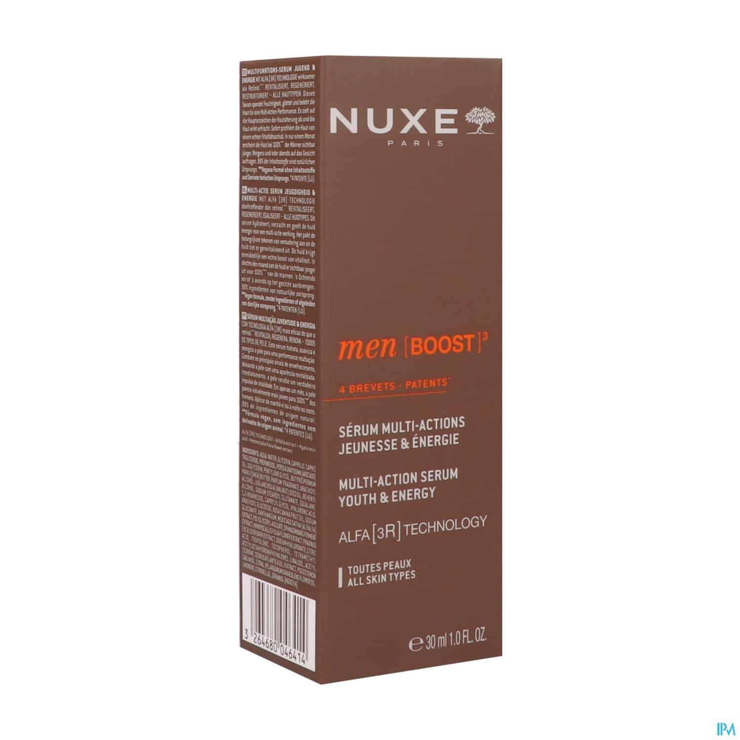 NUXE MEN BOOST SERUM M/ACTION 30ML