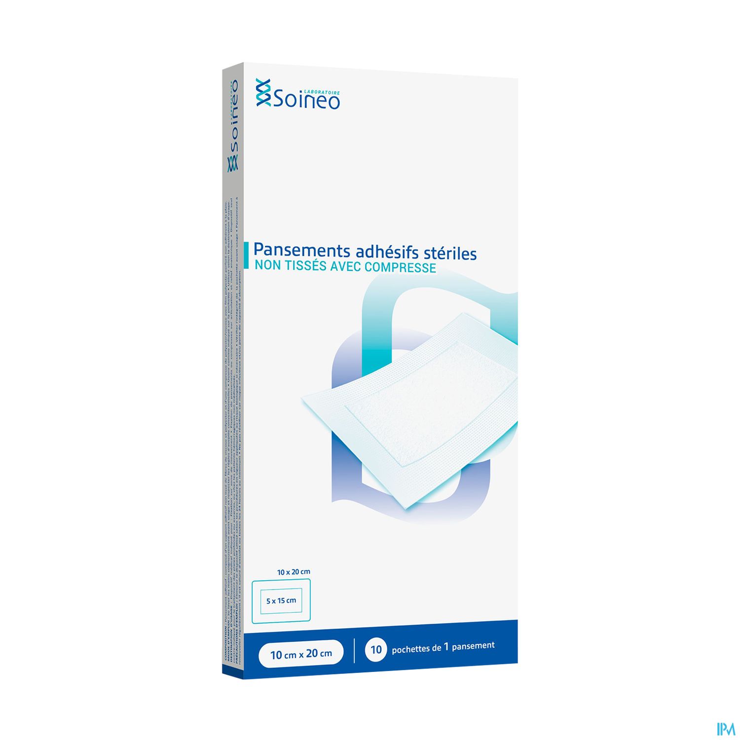 SOINEO PANS ADHES ST 10X20CM 10