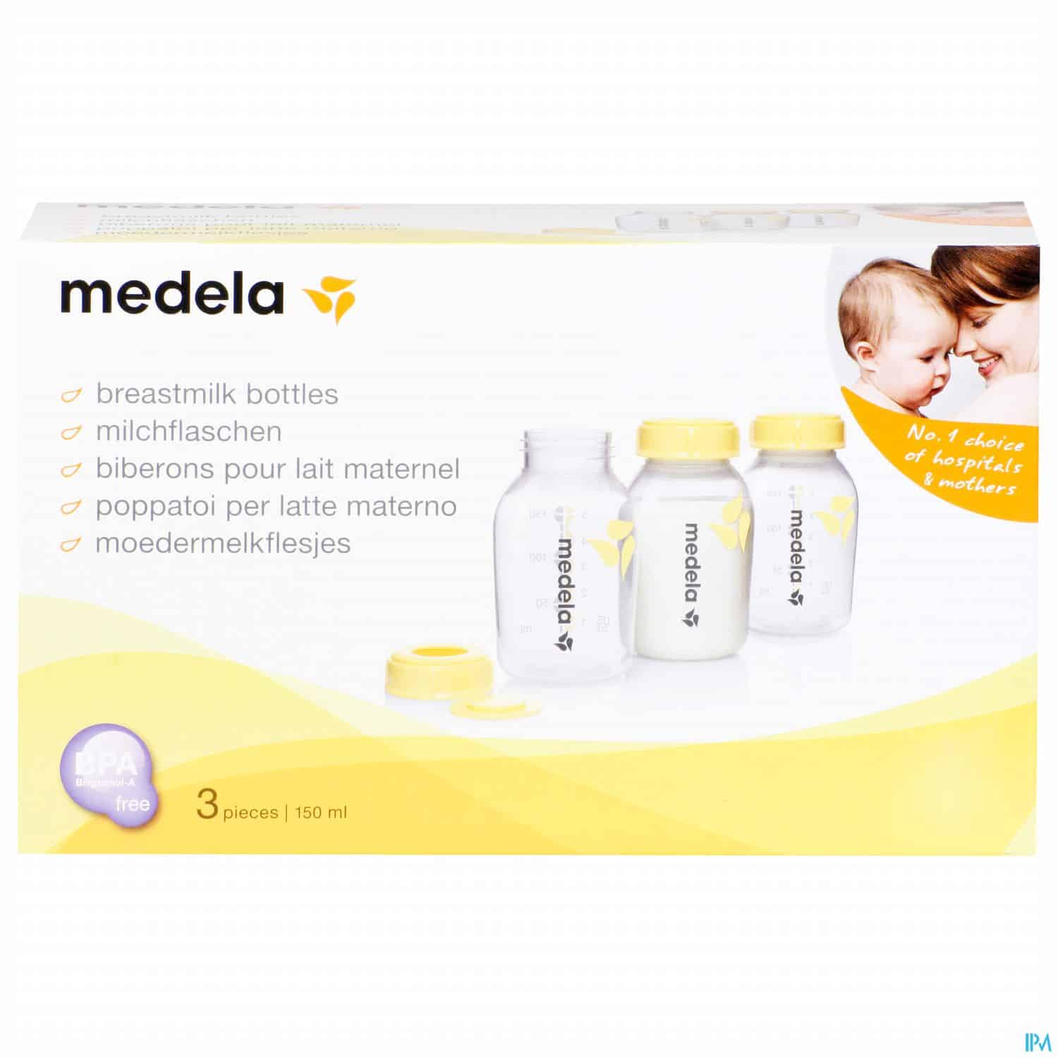 BIB MEDELA DECORE 150ML 3