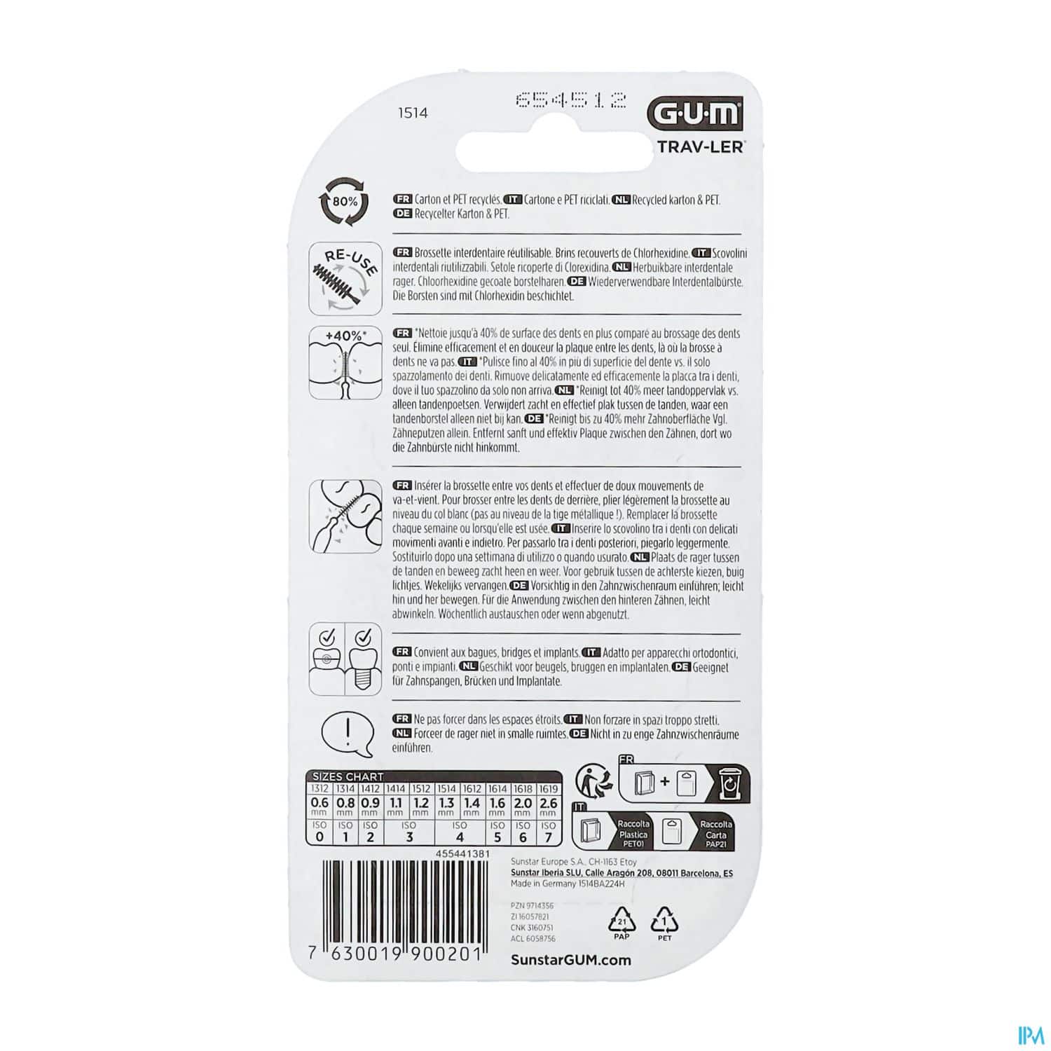 GUM TRAVLER BROSSET 1514 6
