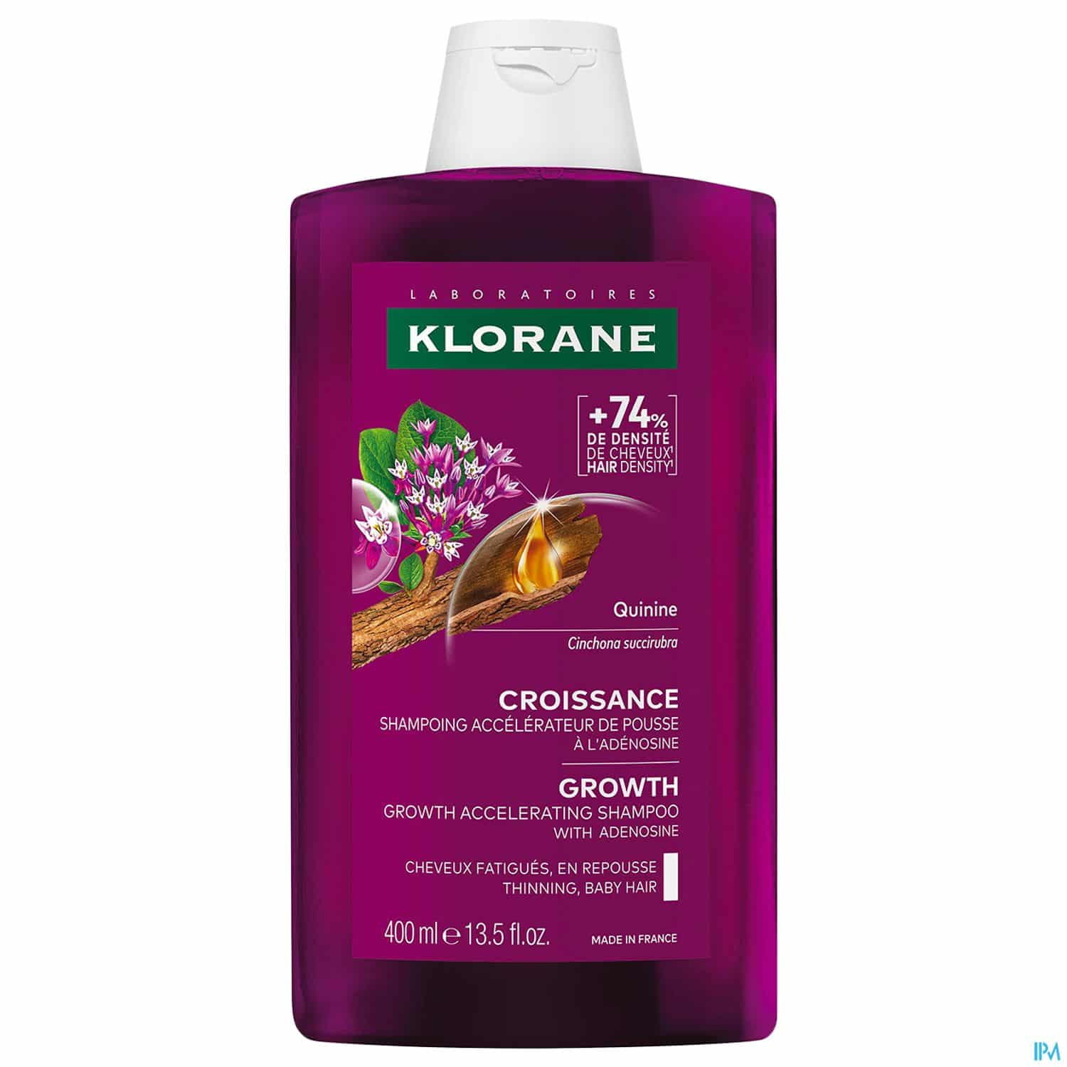 KLORANE SH CROISS QUININE 400ML