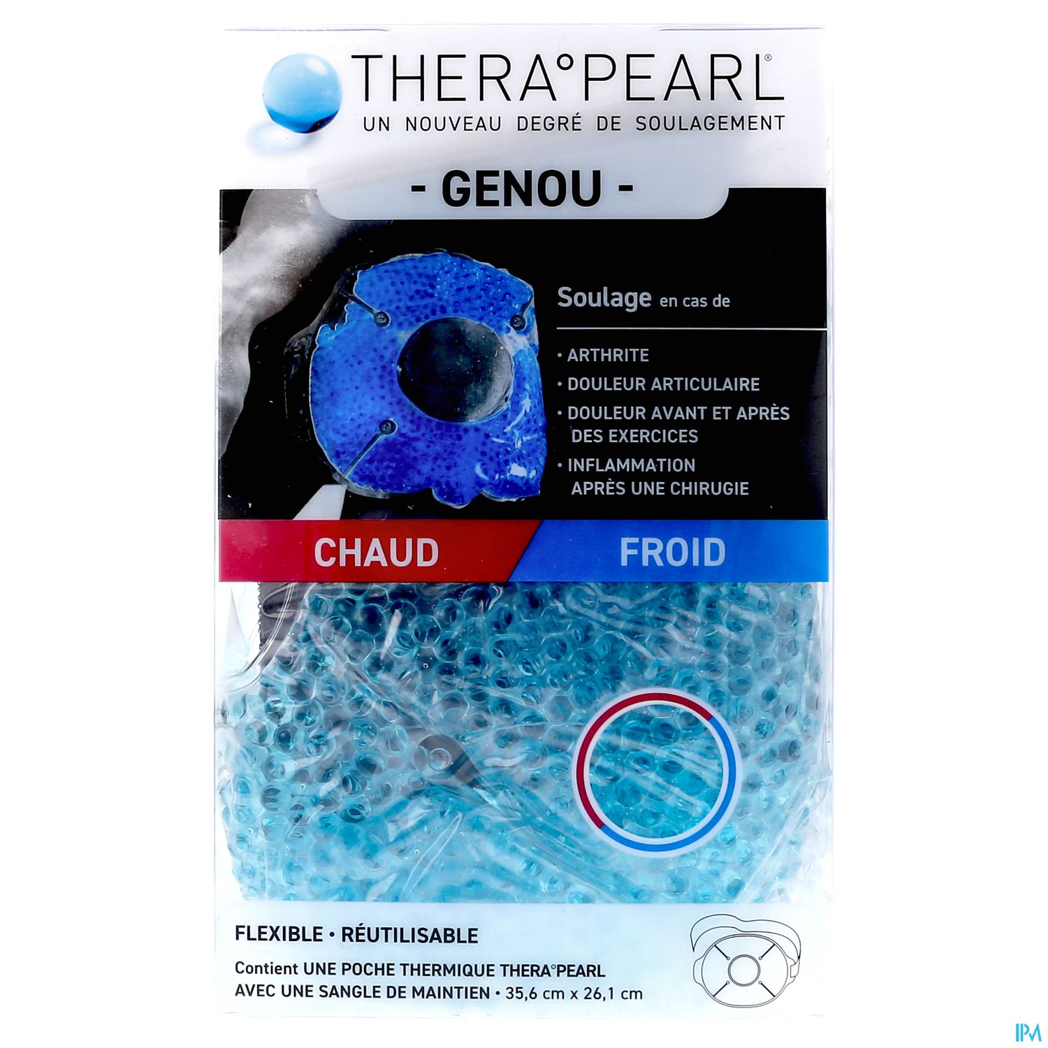 THERAPEARL GENOU COMP 35,6X26,1CM